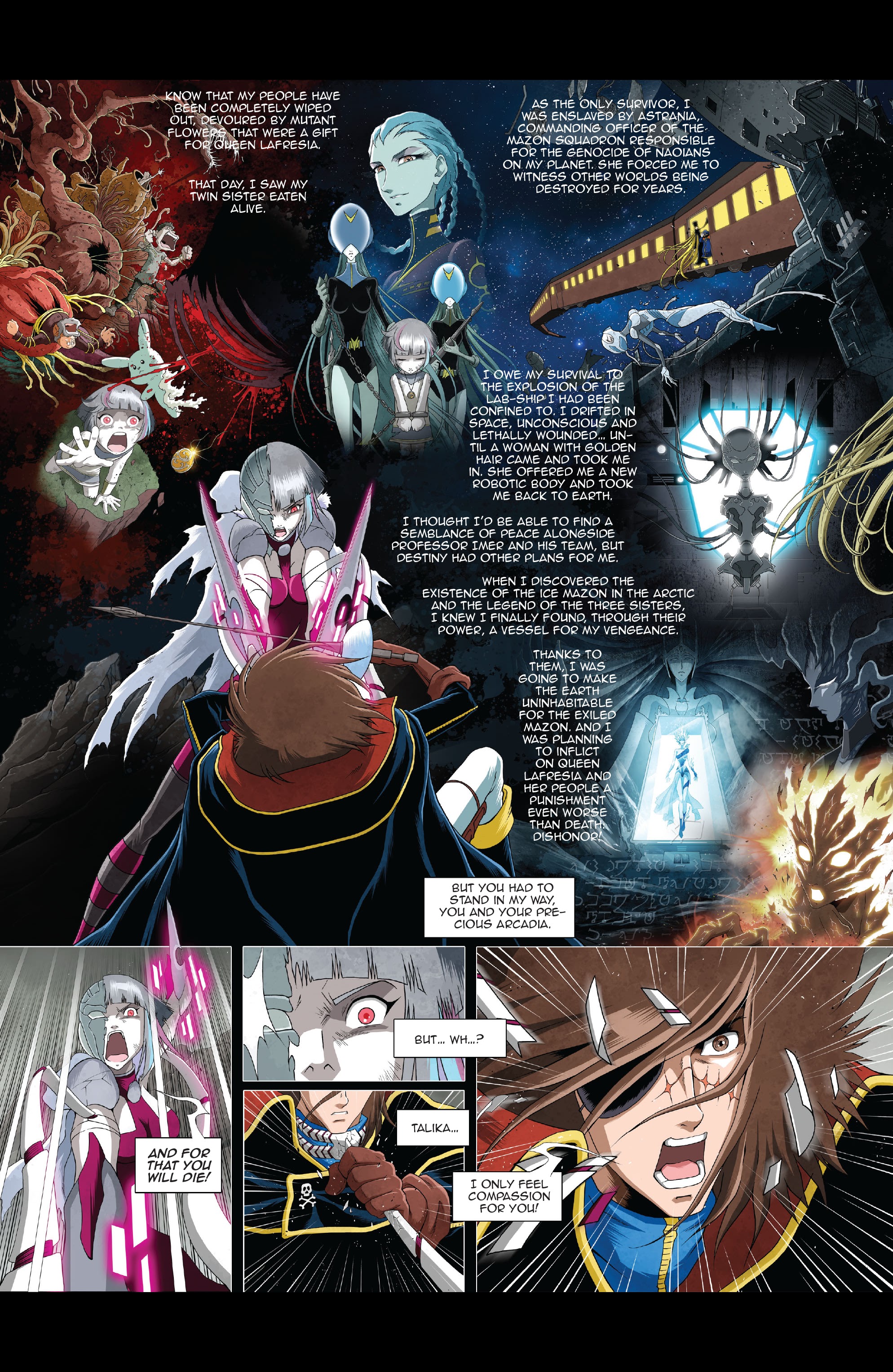 Read online Space Pirate Captain Harlock comic -  Issue #6 - 17