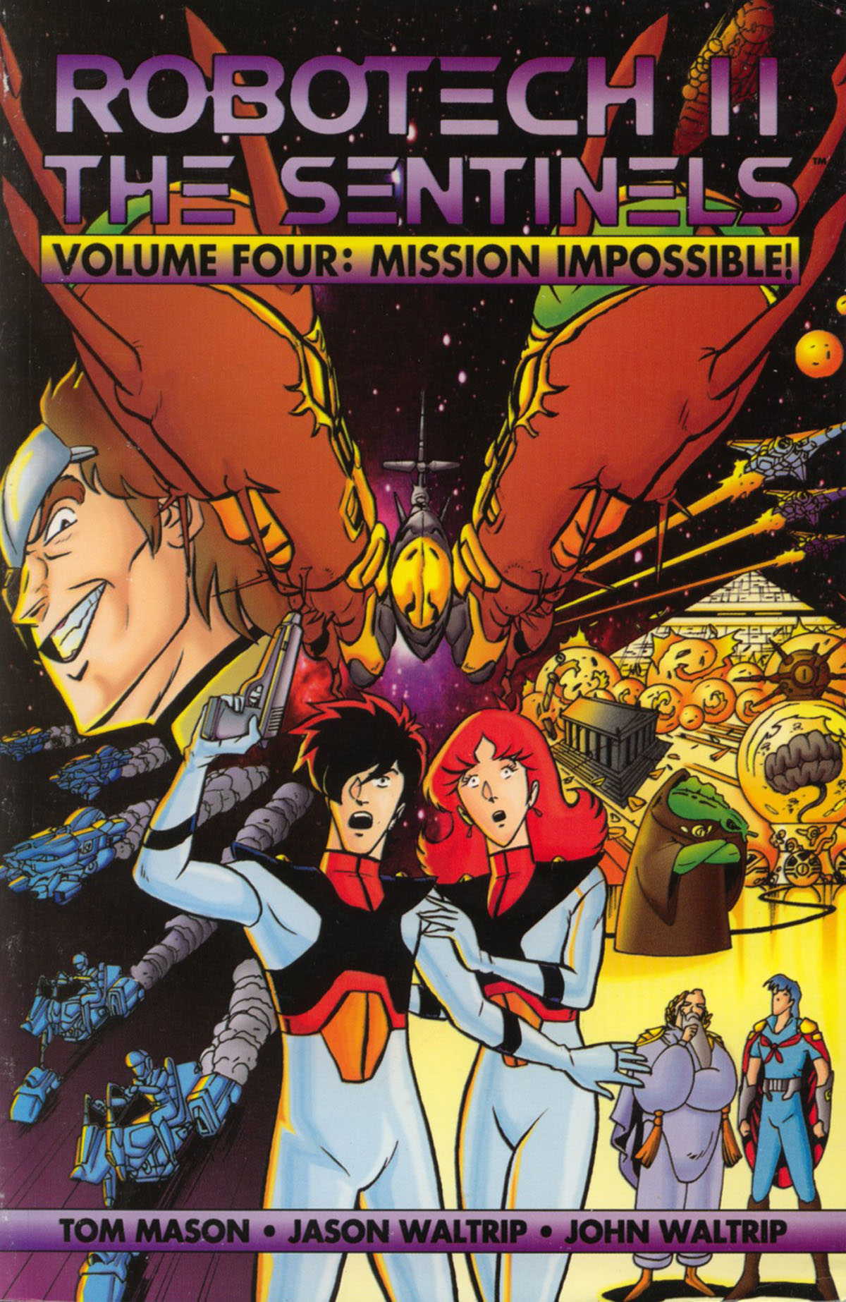 Read online Robotech II: The Sentinels - The Marriage of Rick Hunter and Lisa Hayes comic -  Issue # TPB 4 - 1