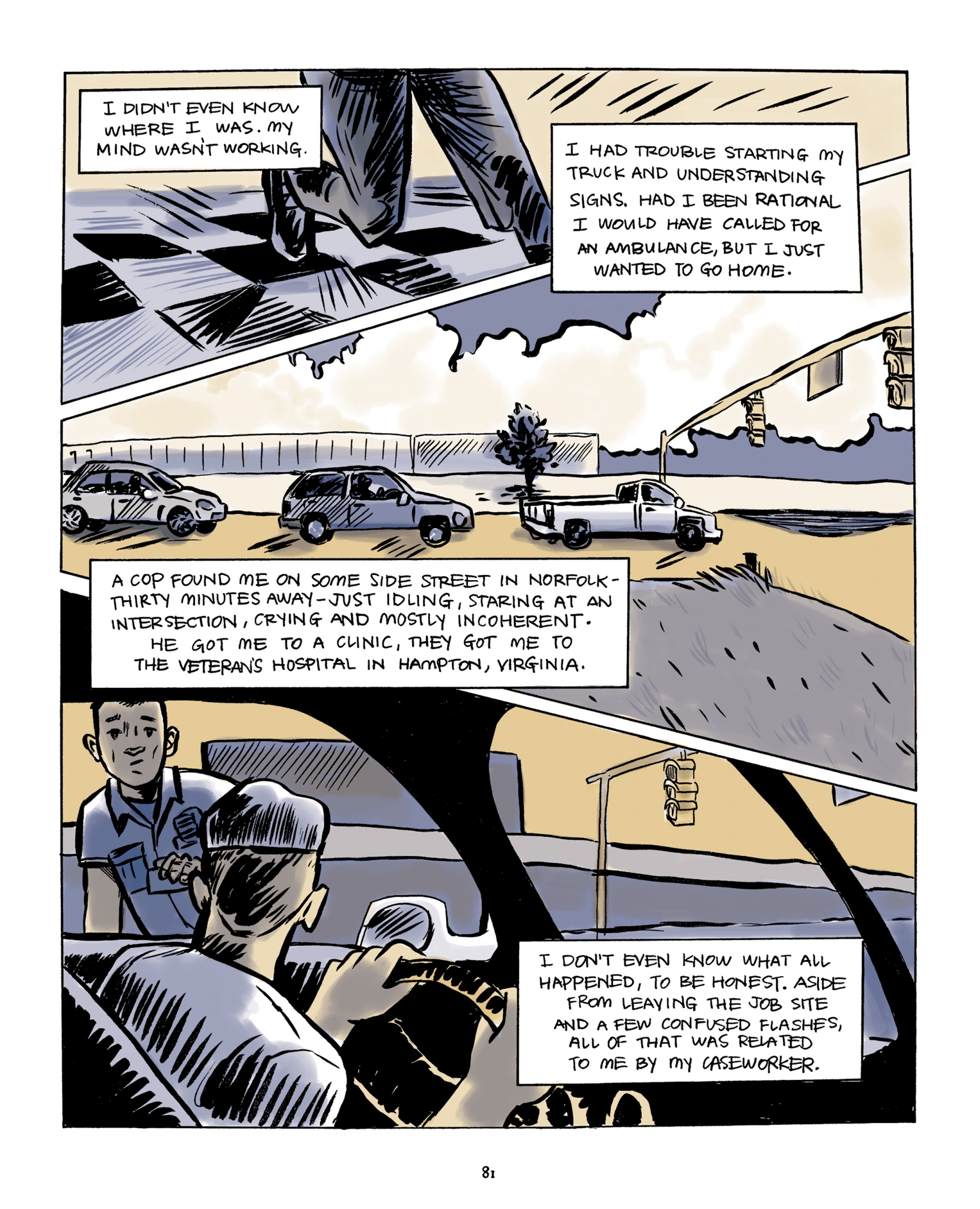 Read online Invisible Wounds: Graphic Journalism by Jess Ruliffson comic -  Issue # TPB (Part 1) - 87