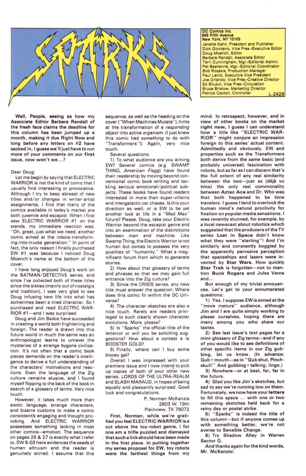 Read online Electric Warrior comic -  Issue #5 - 29