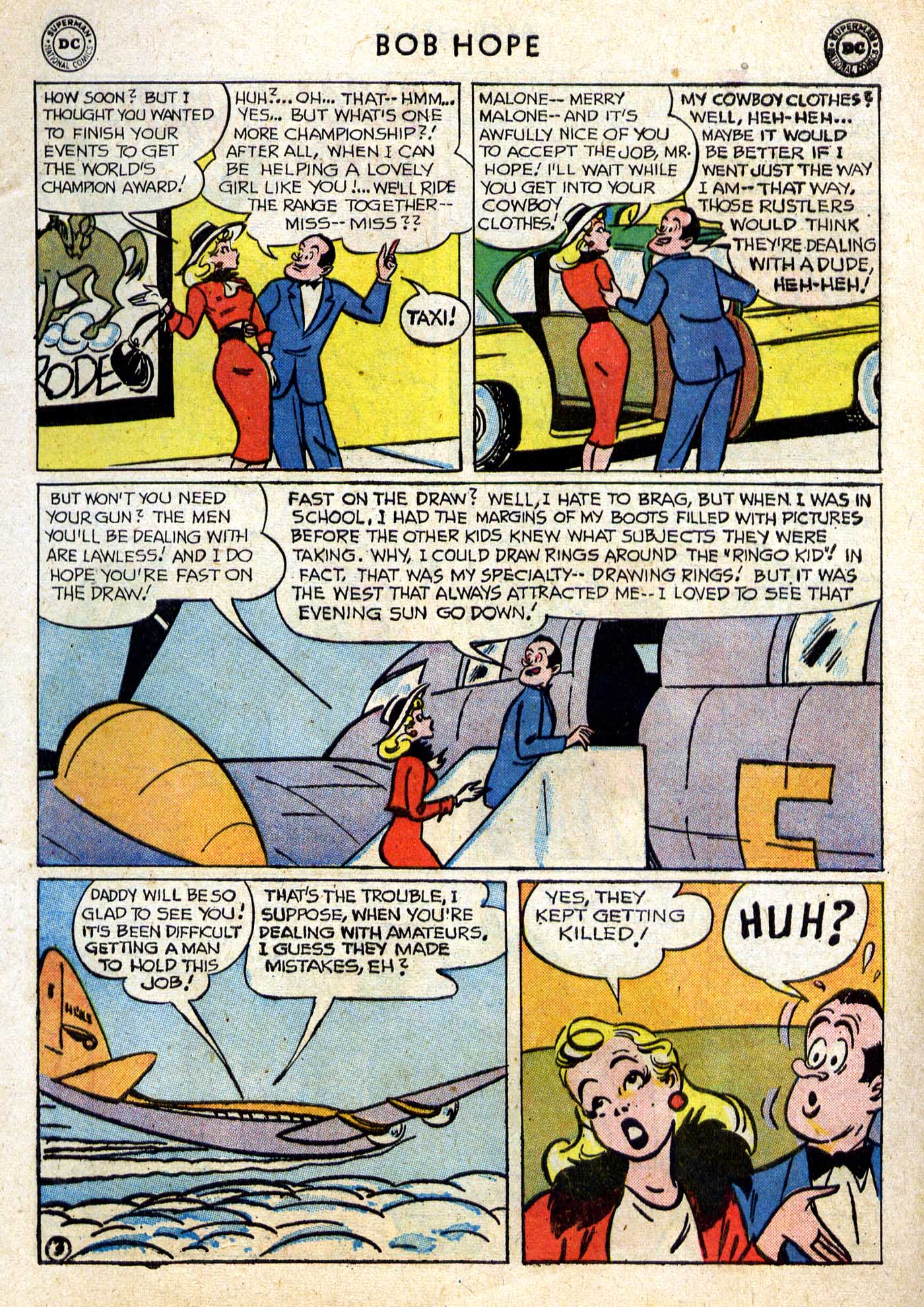 Read online The Adventures of Bob Hope comic -  Issue #51 - 6