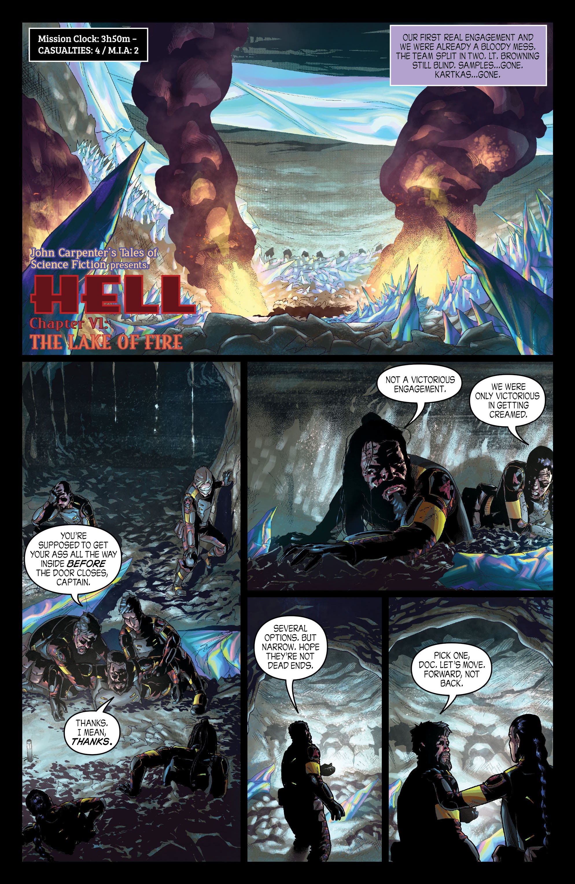 Read online John Carpenter's Tales of Science Fiction: HELL comic -  Issue #5 - 27