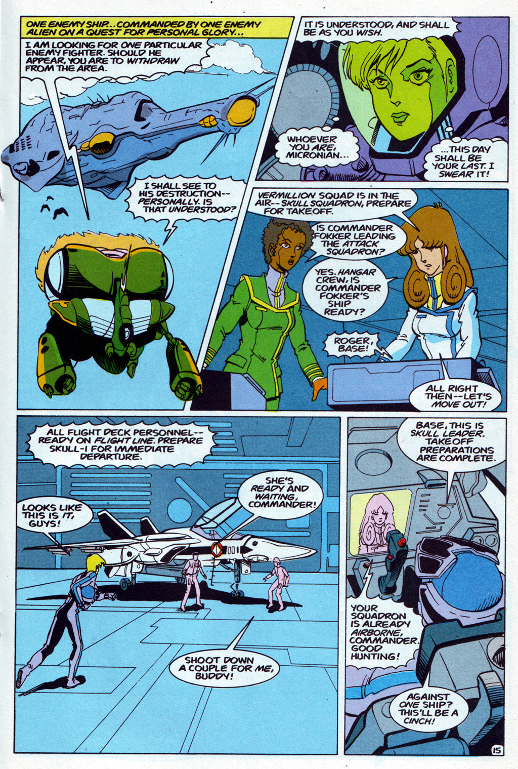 Read online Robotech The Macross Saga comic -  Issue #18 - 16