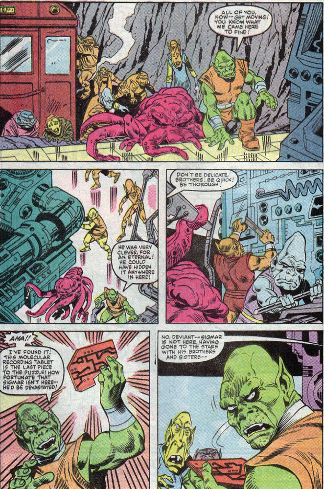Read online Eternals (1985) comic -  Issue #3 - 17
