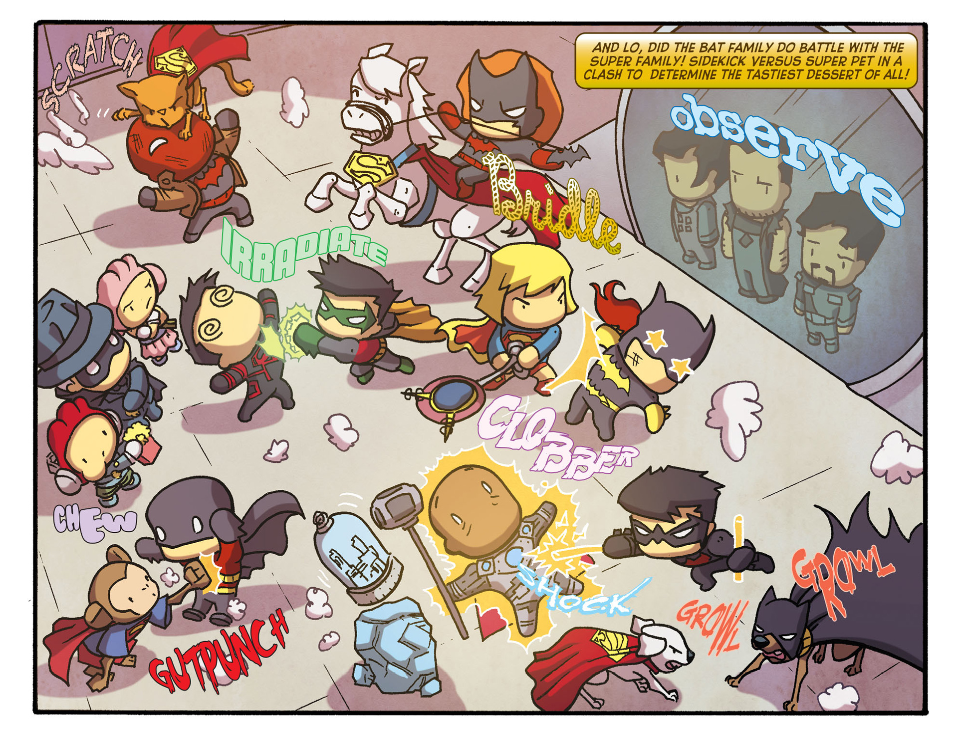 Read online Scribblenauts Unmasked: A Crisis of Imagination comic -  Issue #12 - 14