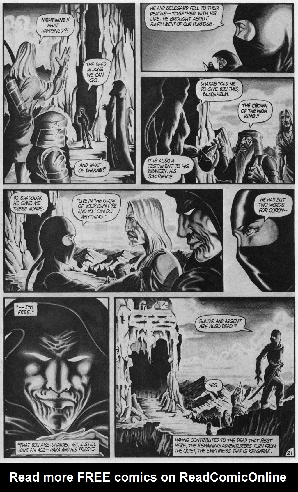 Read online Adventurers (1986) comic -  Issue #8 - 23