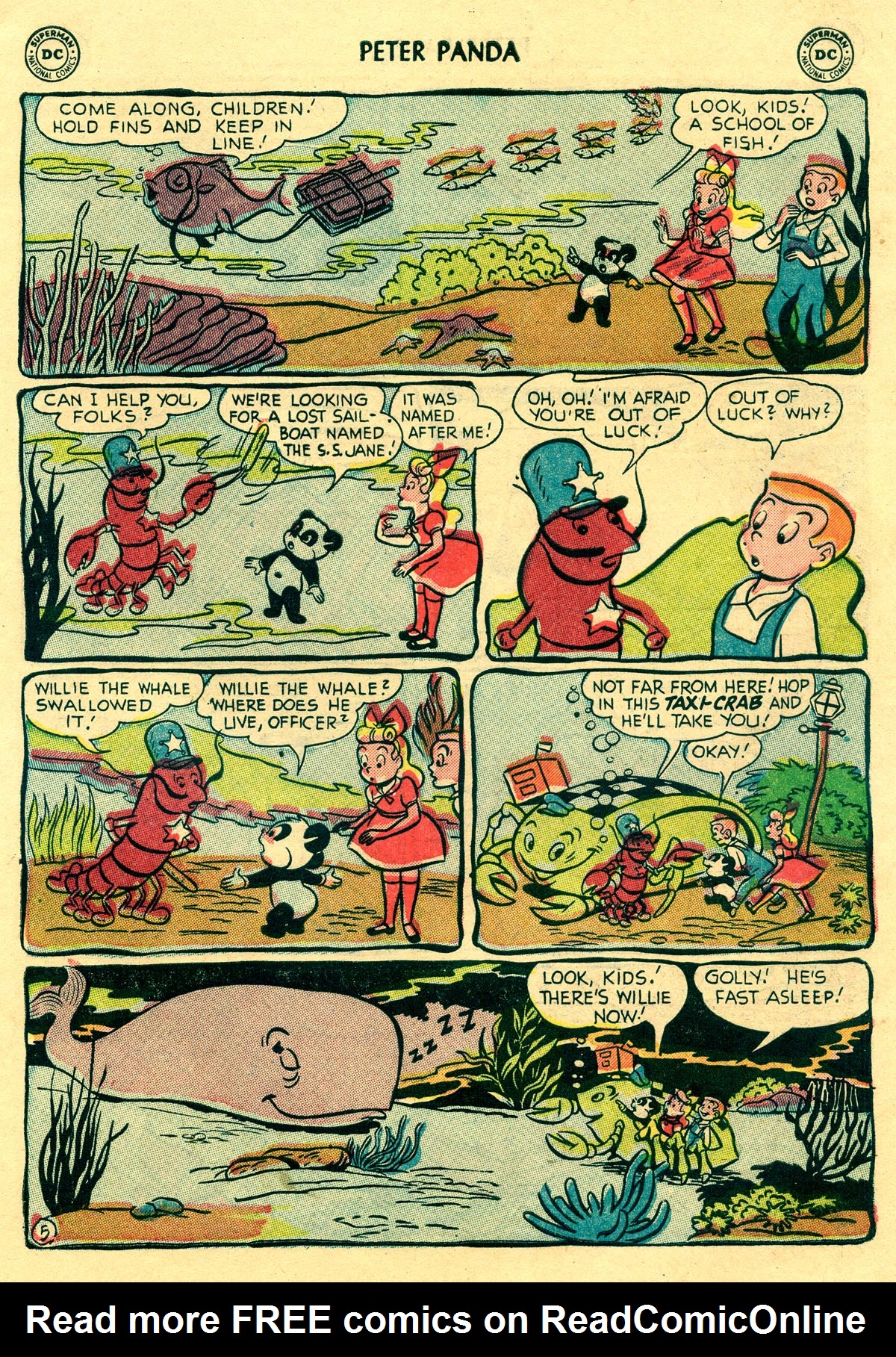 Read online Peter Panda comic -  Issue #7 - 7