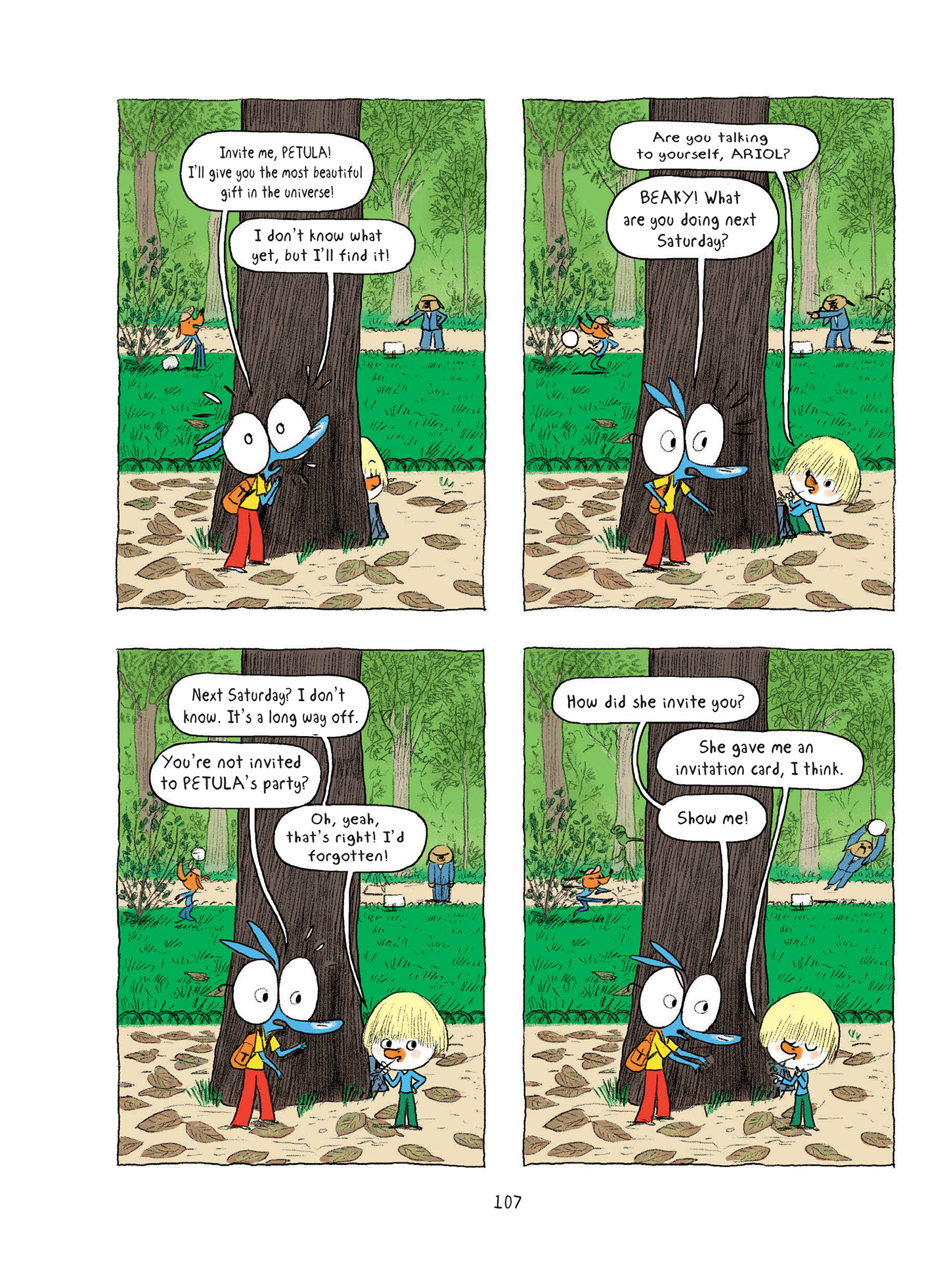 Read online Ariol comic -  Issue # TPB 7 - 109