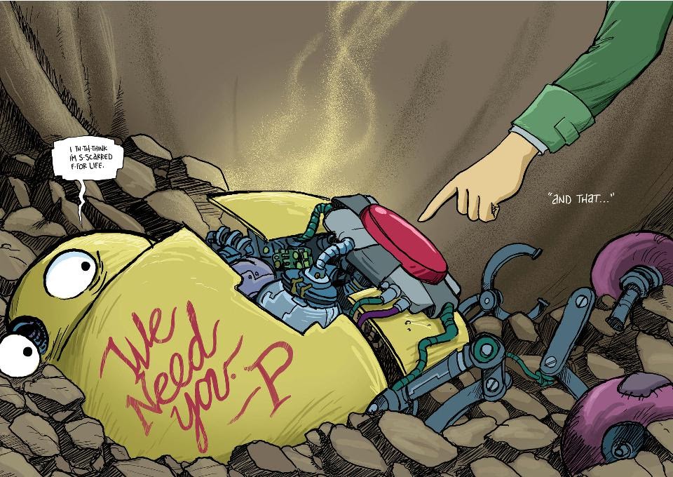 Read online The Return of Zita the Spacegirl comic -  Issue # TPB - 110