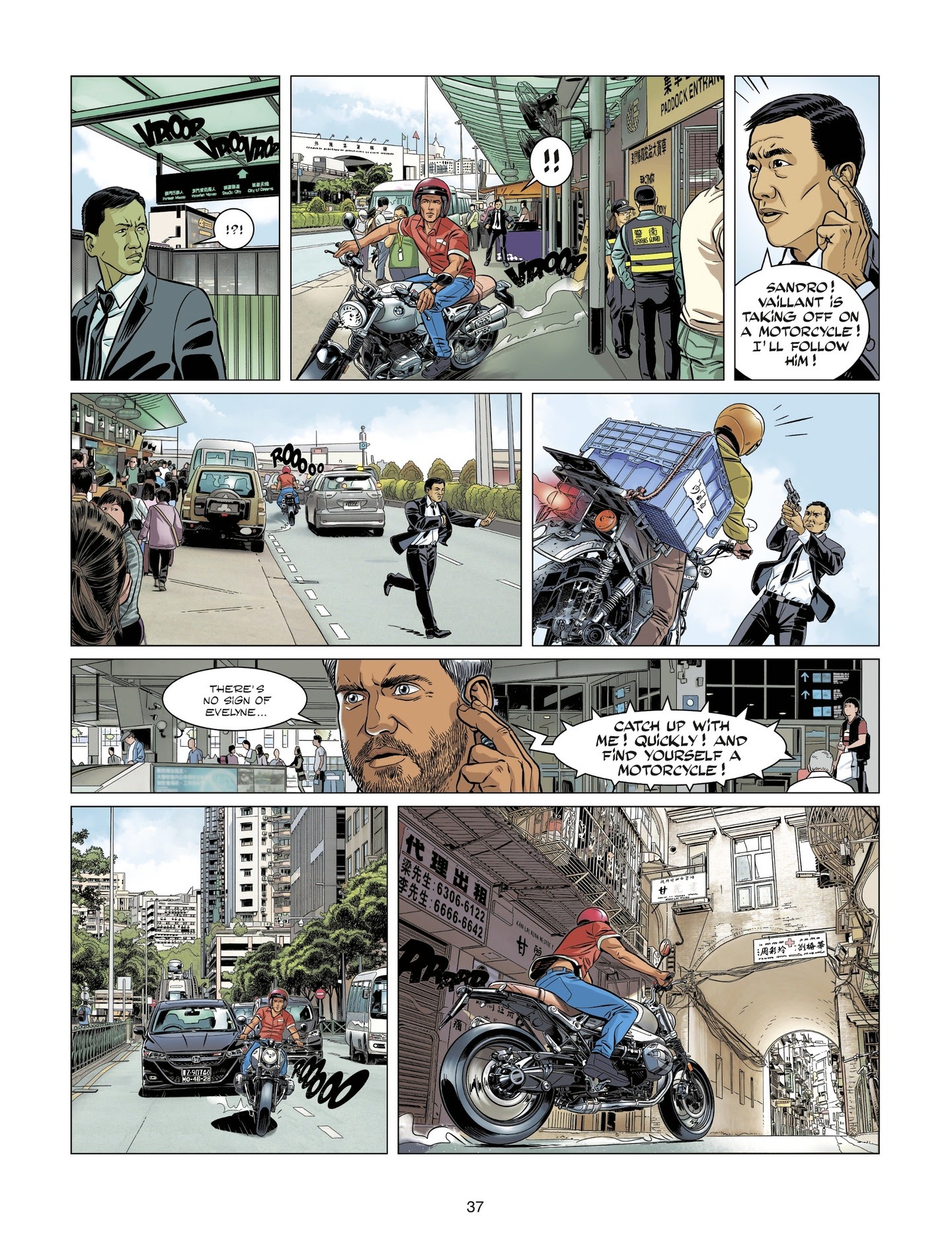 Read online Michel Vaillant comic -  Issue #7 - 37