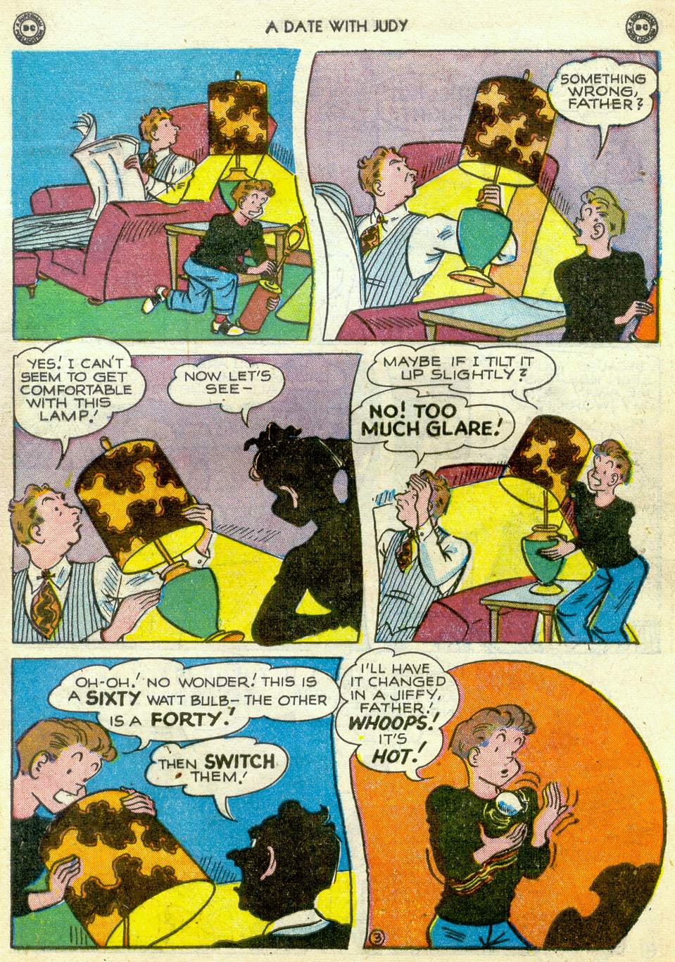 Read online A Date with Judy comic -  Issue #7 - 13