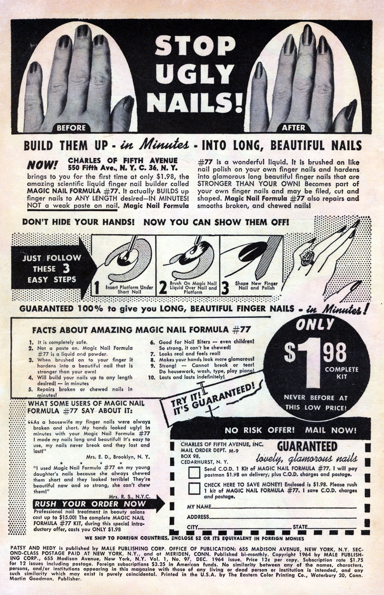 Read online Patsy and Hedy comic -  Issue #97 - 2