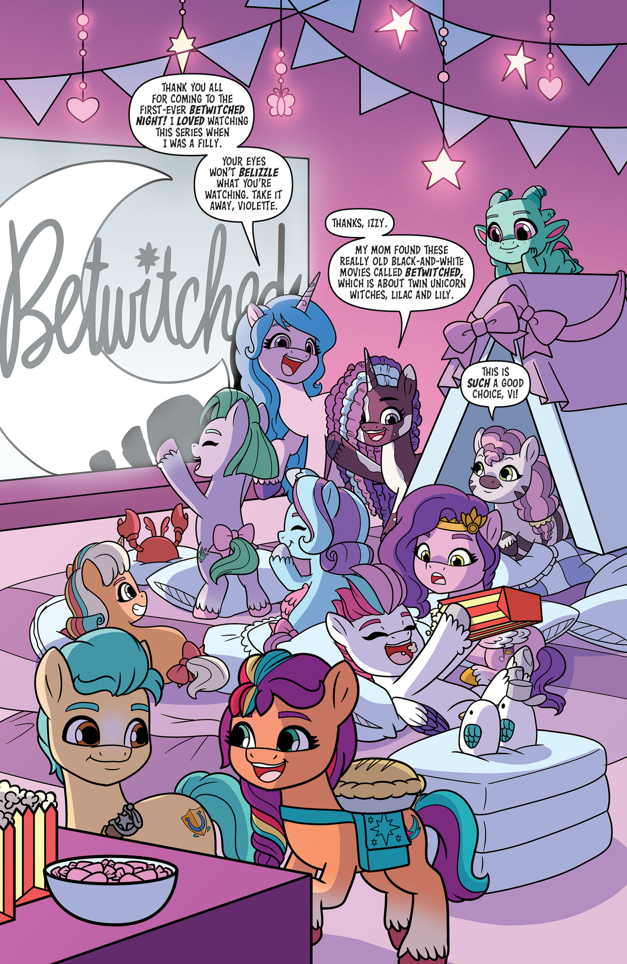 Read online My Little Pony: Black, White & Blue comic -  Issue # Full - 7