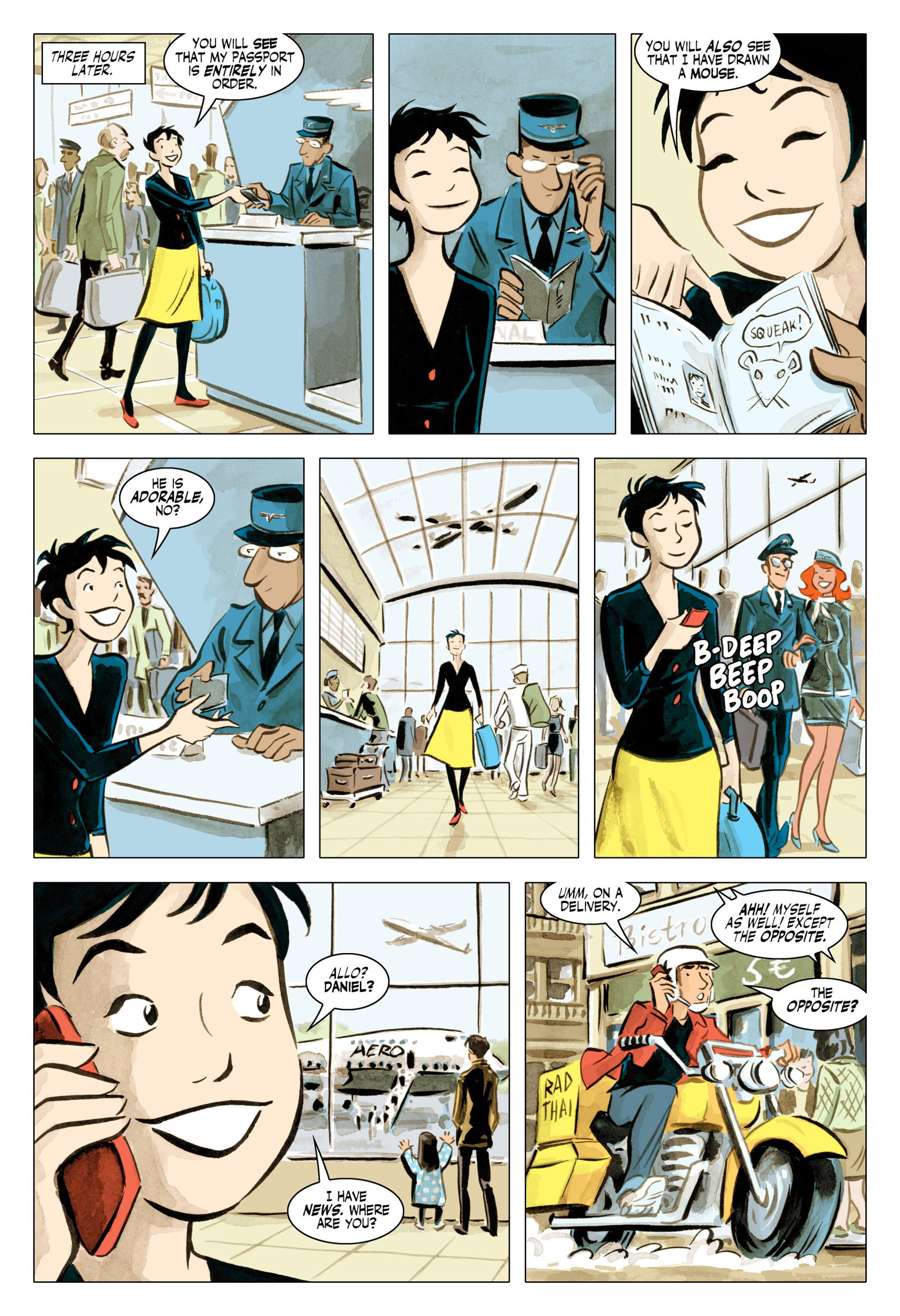 Read online Bandette (2012) comic -  Issue #7 - 10