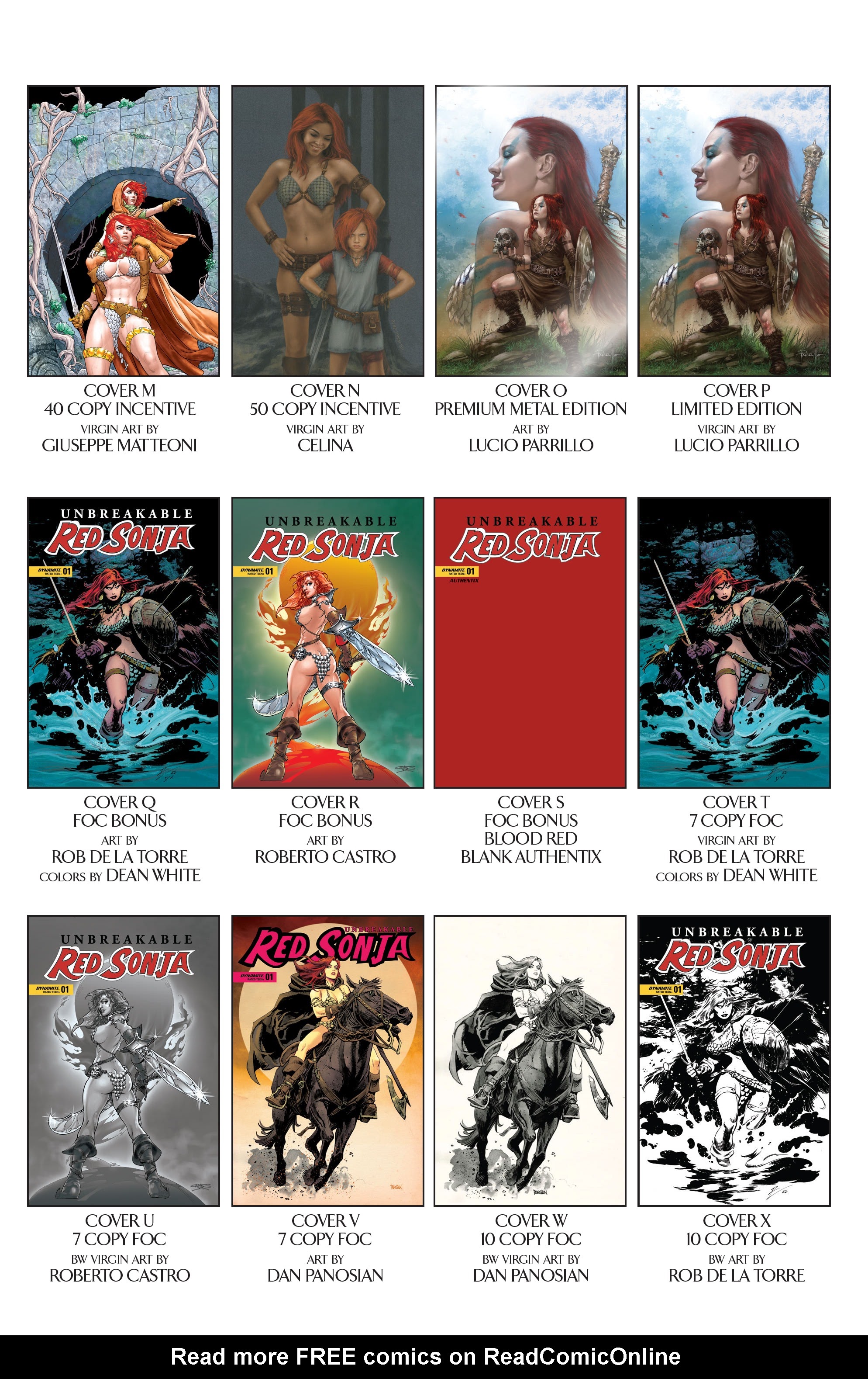 Read online Unbreakable Red Sonja comic -  Issue #1 - 31