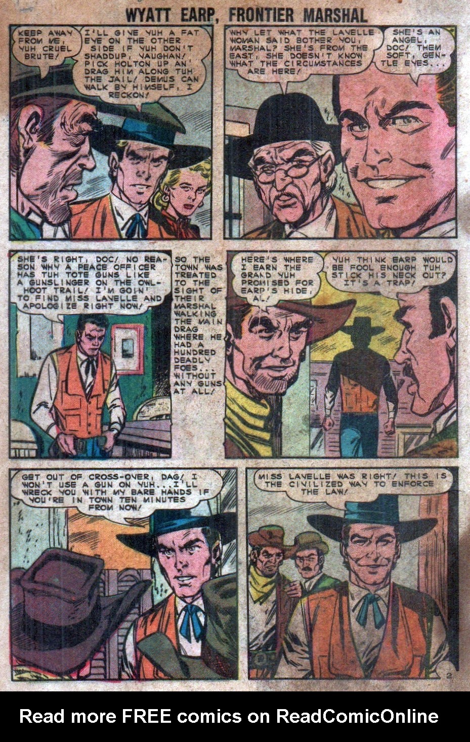 Read online Wyatt Earp Frontier Marshal comic -  Issue #56 - 4