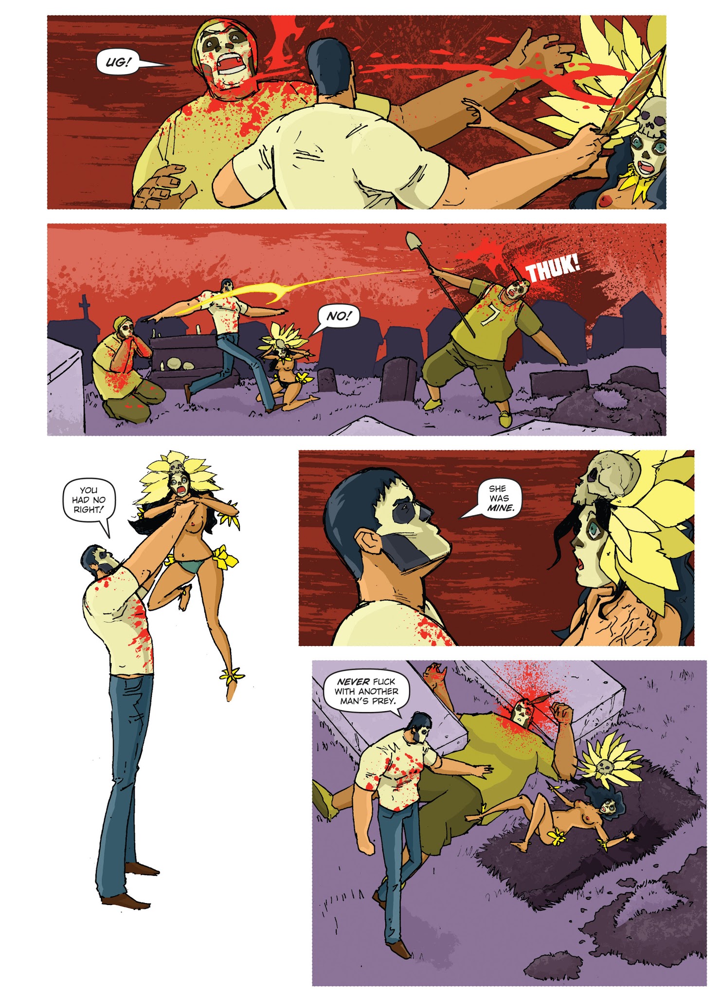 Read online Dia De Los Muertos comic -  Issue # TPB - 51