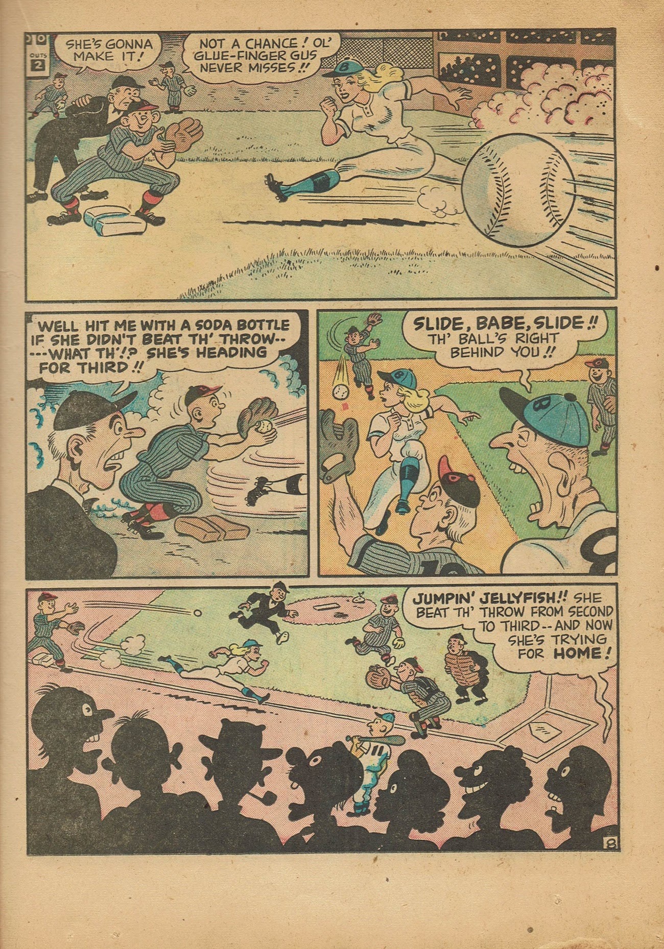 Read online Babe (1948) comic -  Issue #2 - 21