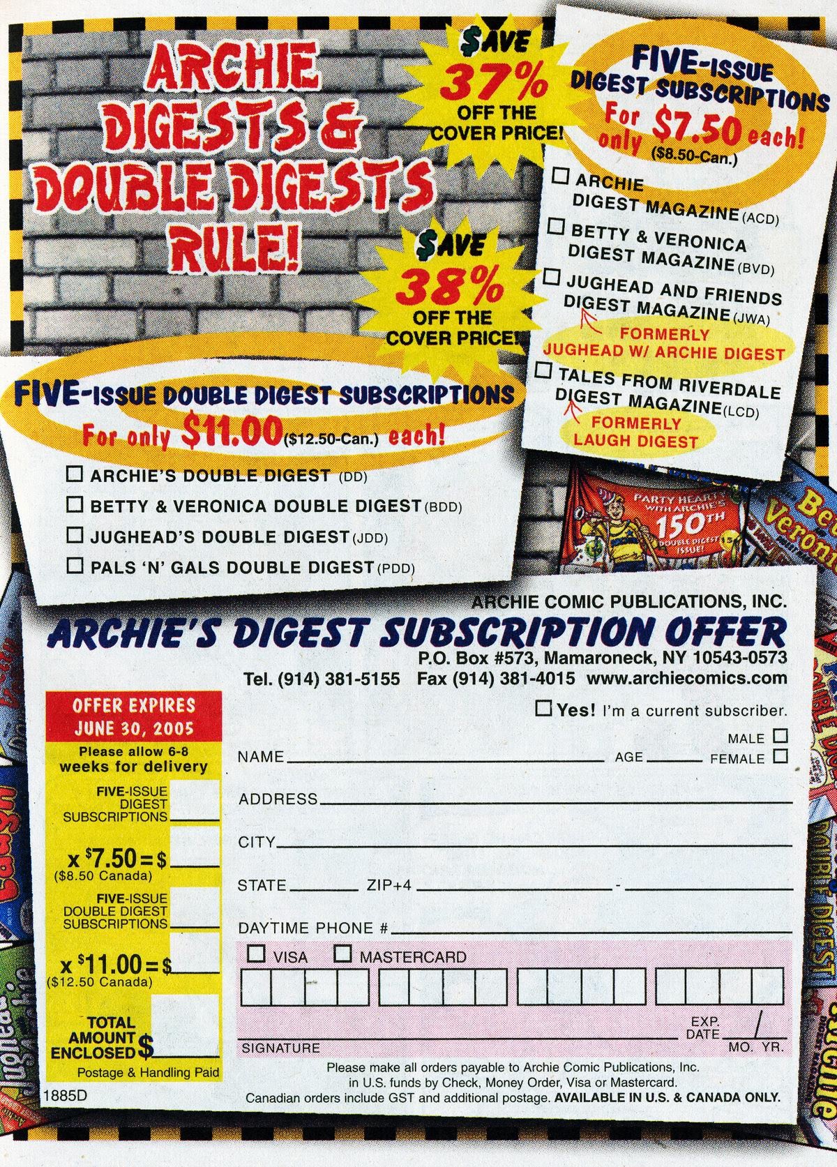 Read online Archie's Double Digest Magazine comic -  Issue #160 - 163