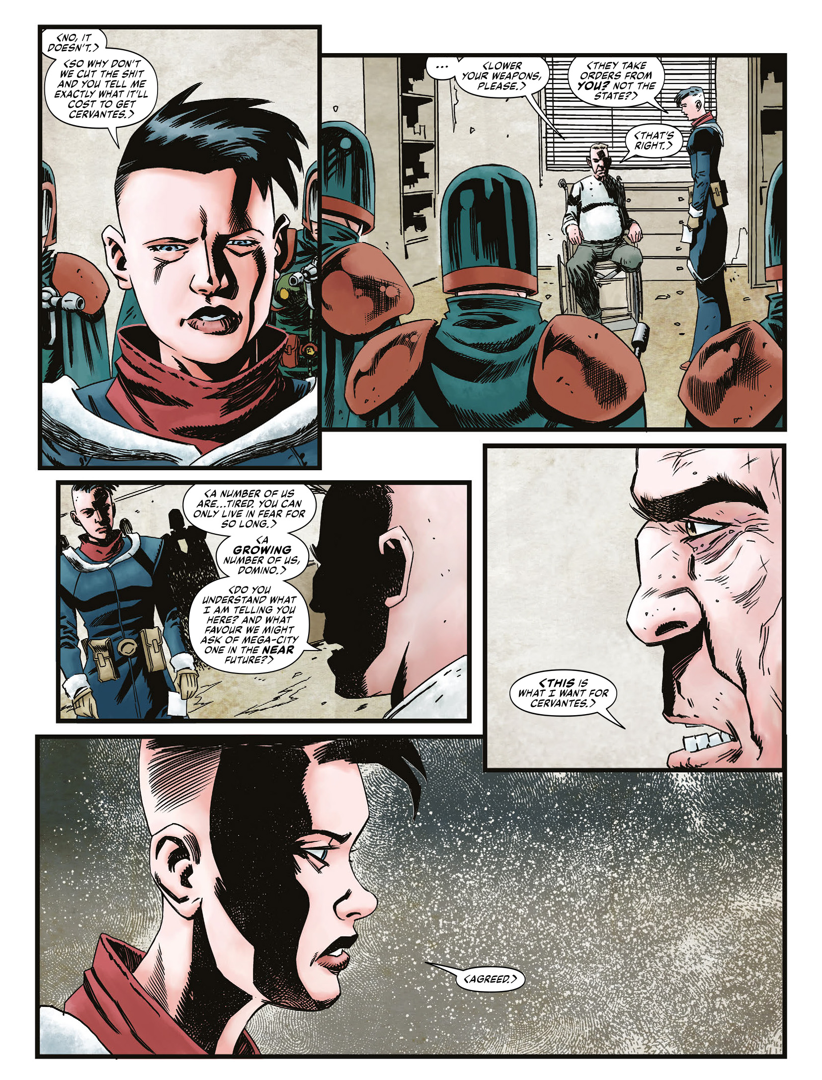 Read online 2000 AD comic -  Issue #2354 - 4