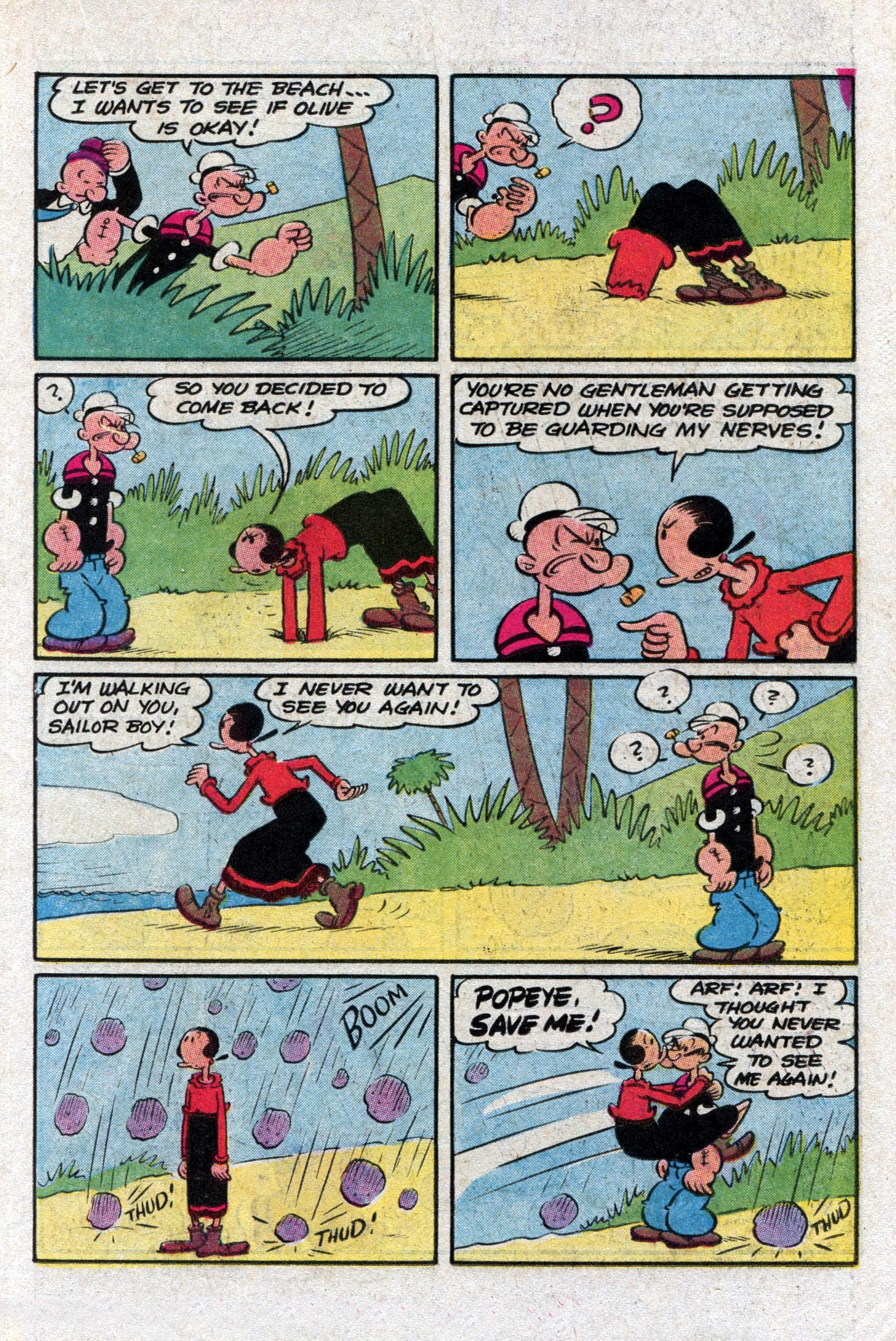 Read online Popeye (1948) comic -  Issue #170 - 19