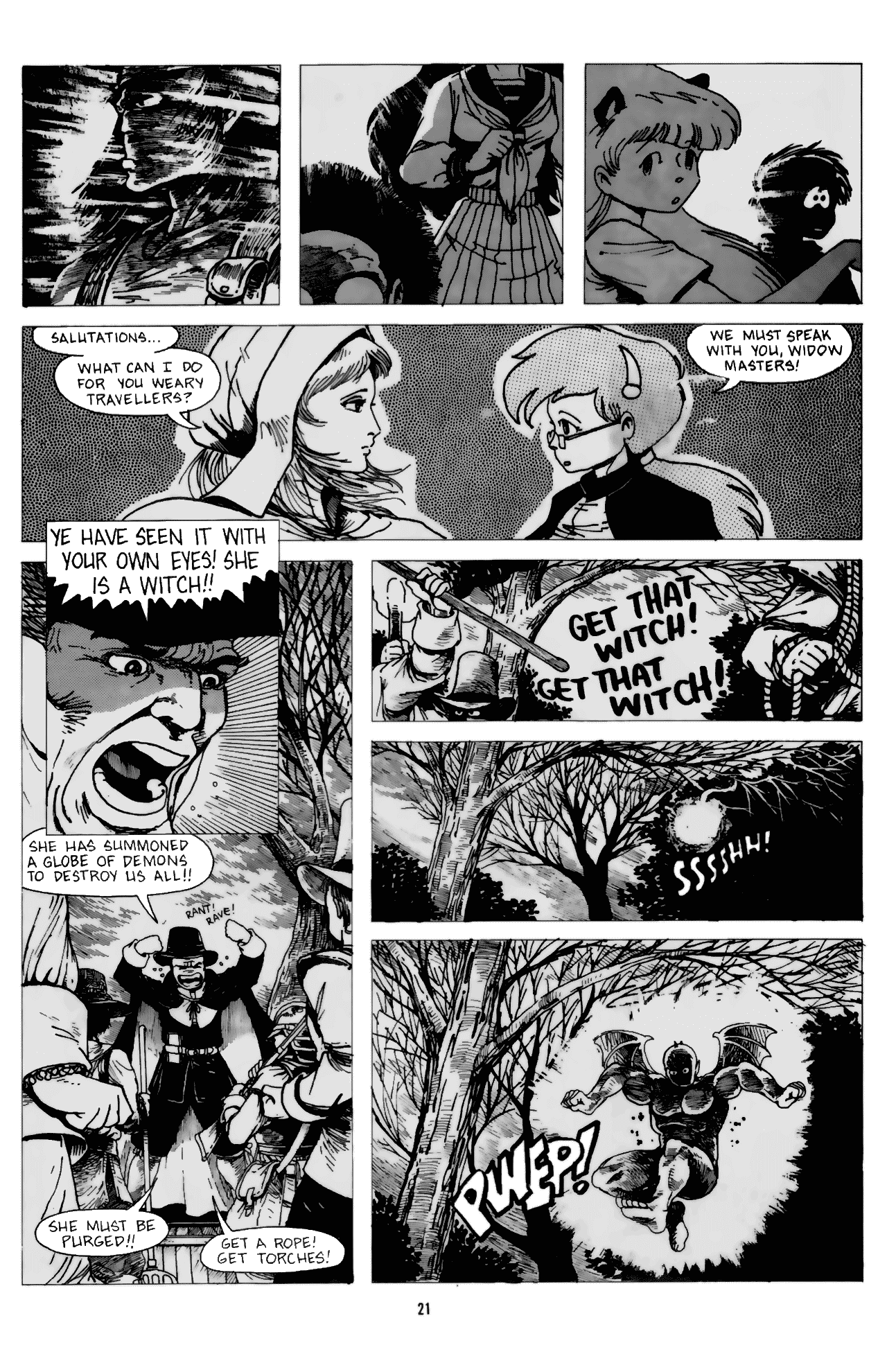 Read online Ninja High School (1986) comic -  Issue #4 - 23