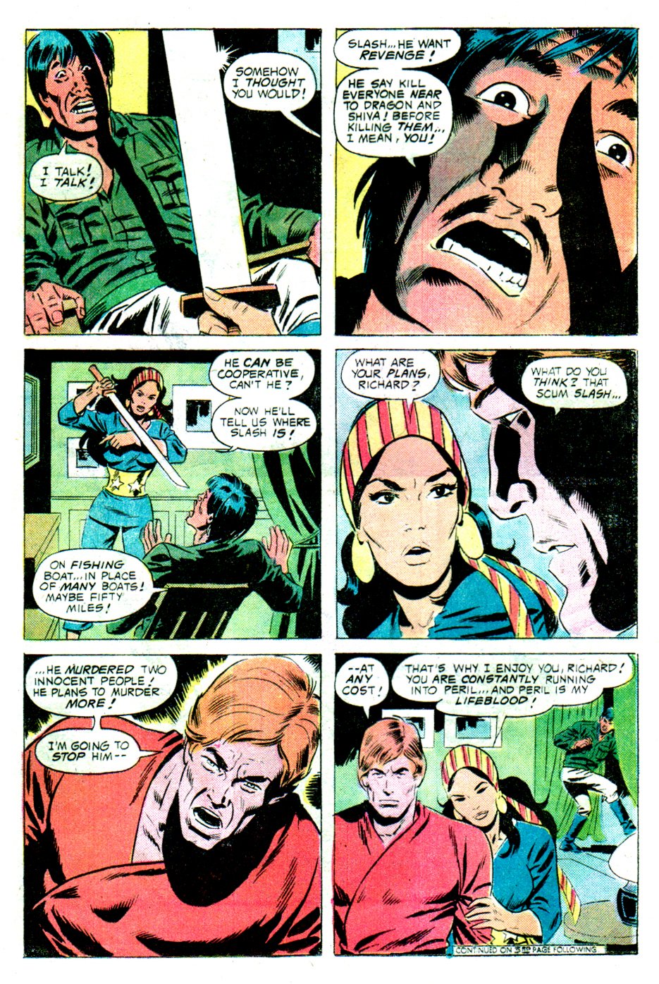 Read online Richard Dragon, Kung-Fu Fighter comic -  Issue #8 - 9