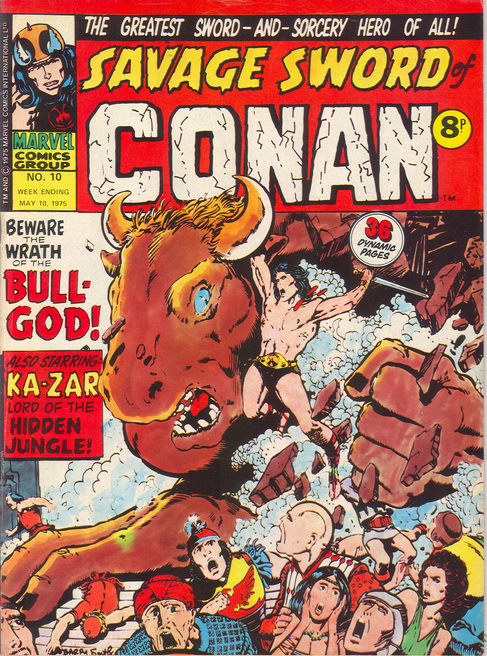 Read online The Savage Sword of Conan (1975) comic -  Issue #10 - 1