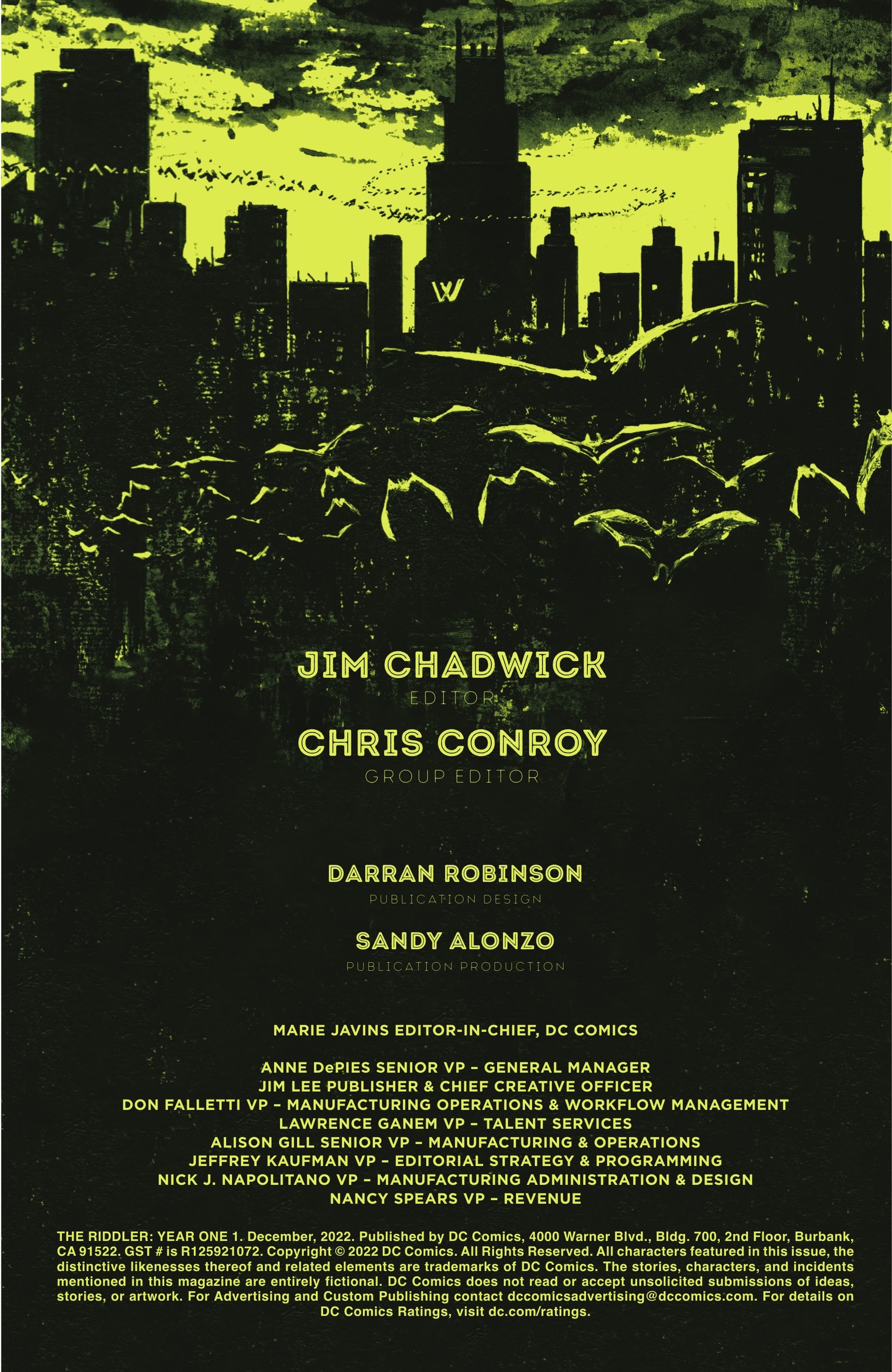 Read online The Riddler: Year One comic -  Issue #1 - 38