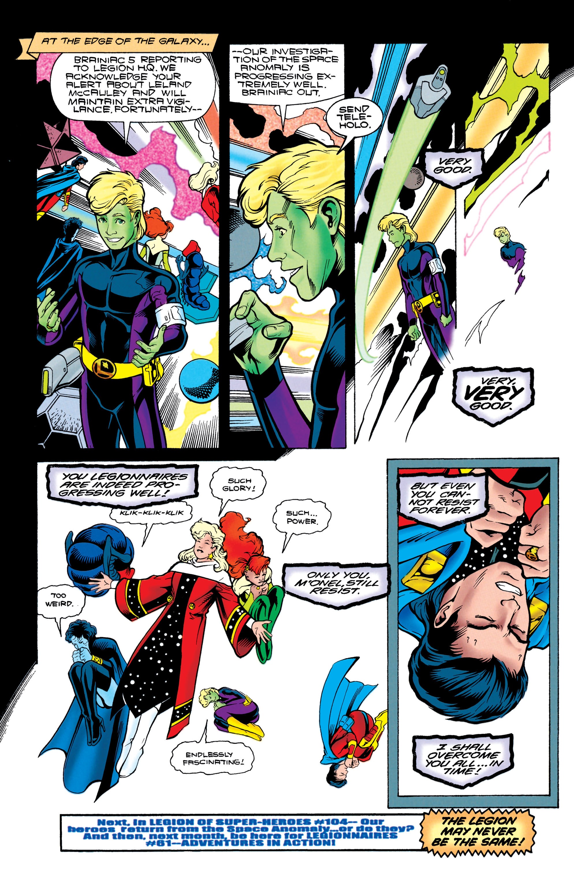 Read online Legionnaires comic -  Issue #60 - 22