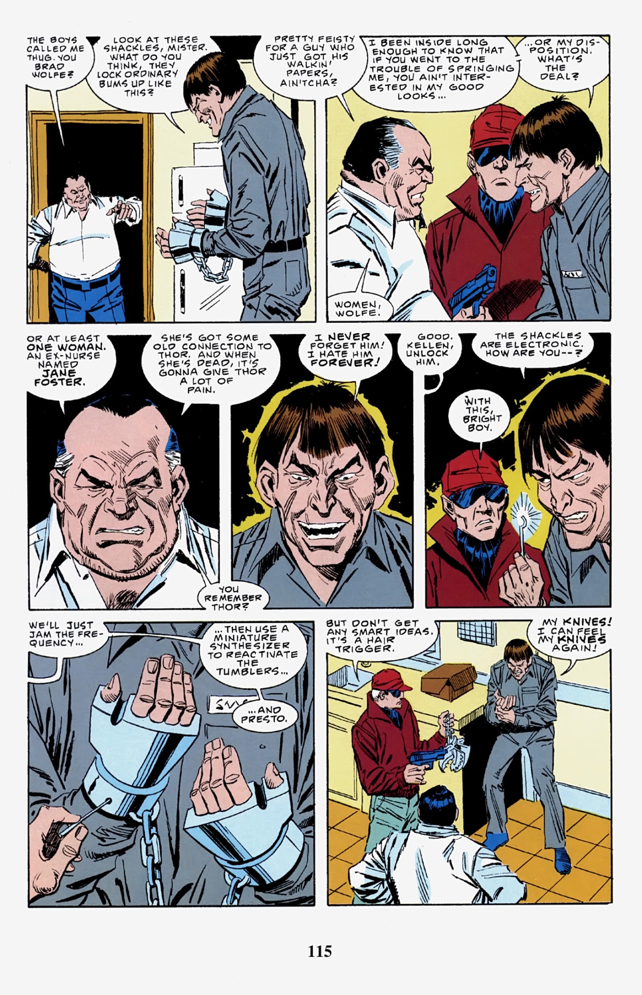 Read online Thor Visionaries: Walter Simonson comic -  Issue # TPB 4 - 116