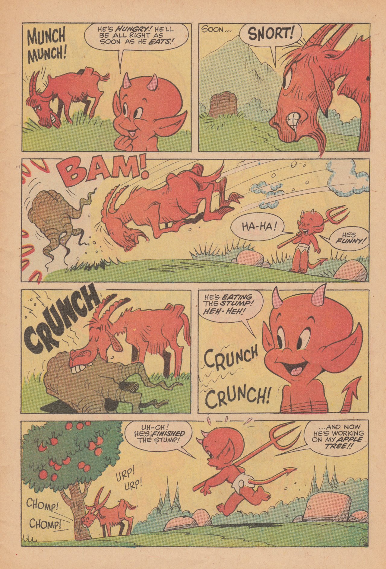 Read online Hot Stuff, the Little Devil comic -  Issue #91 - 7