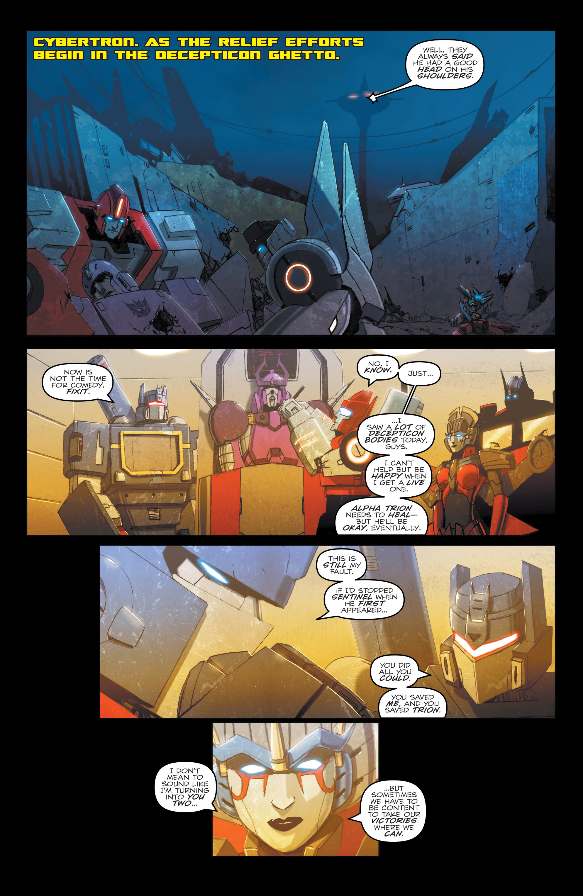 Read online The Transformers (2014) comic -  Issue #57 - 21