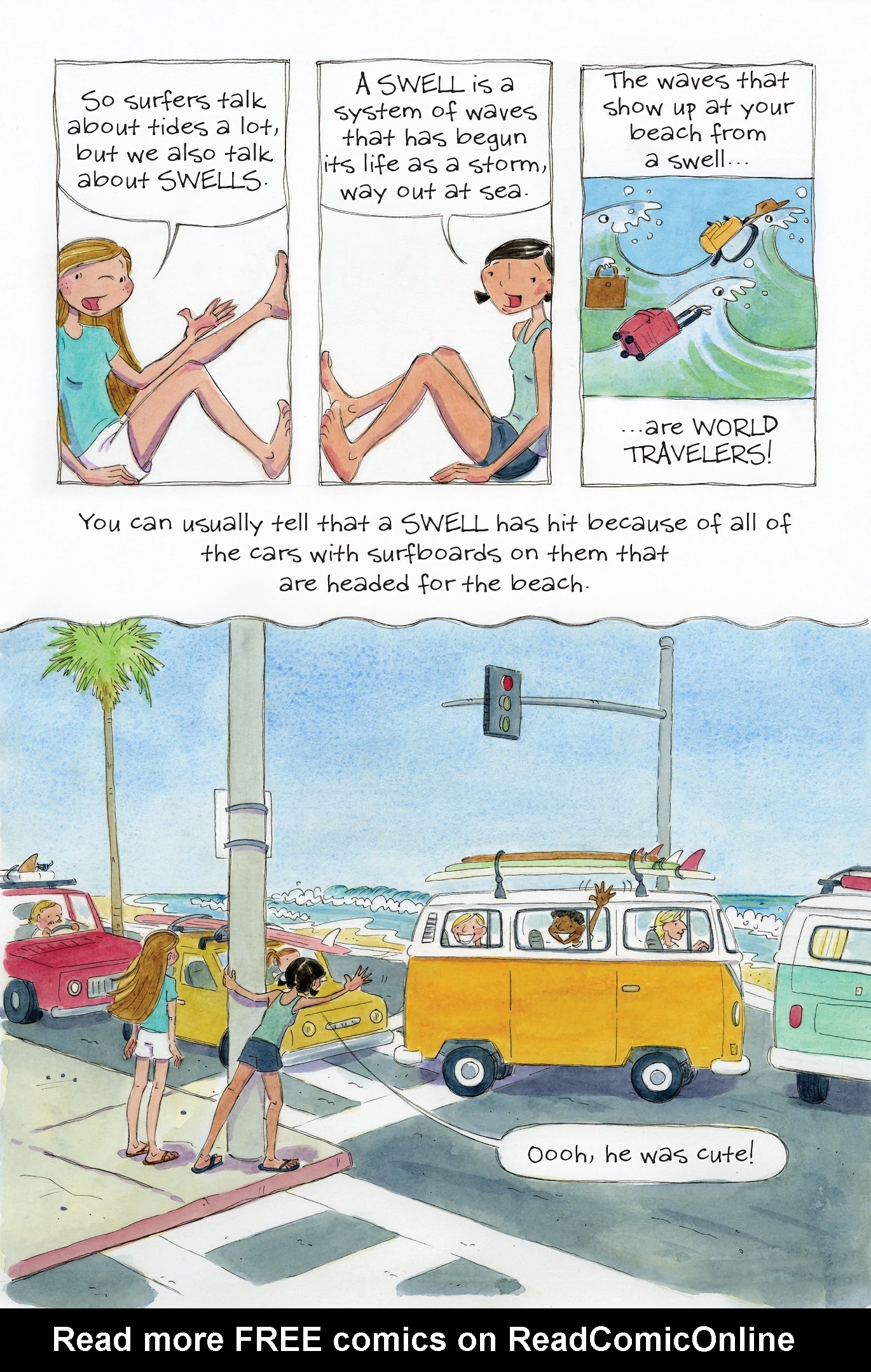 Read online The Science of Surfing: A Surfside Girls Guide to the Ocean comic -  Issue # TPB - 37