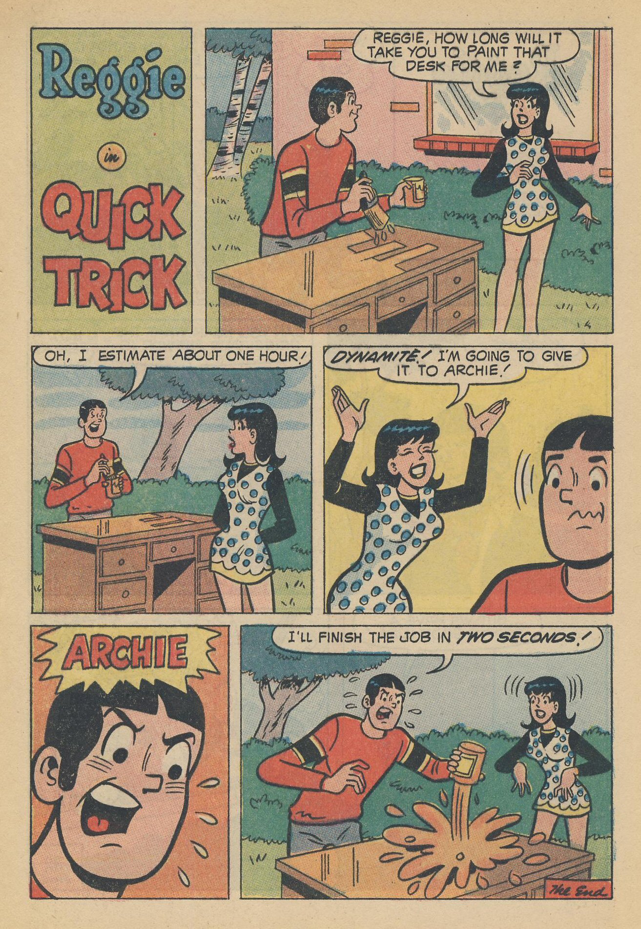 Read online Reggie's Wise Guy Jokes comic -  Issue #14 - 63