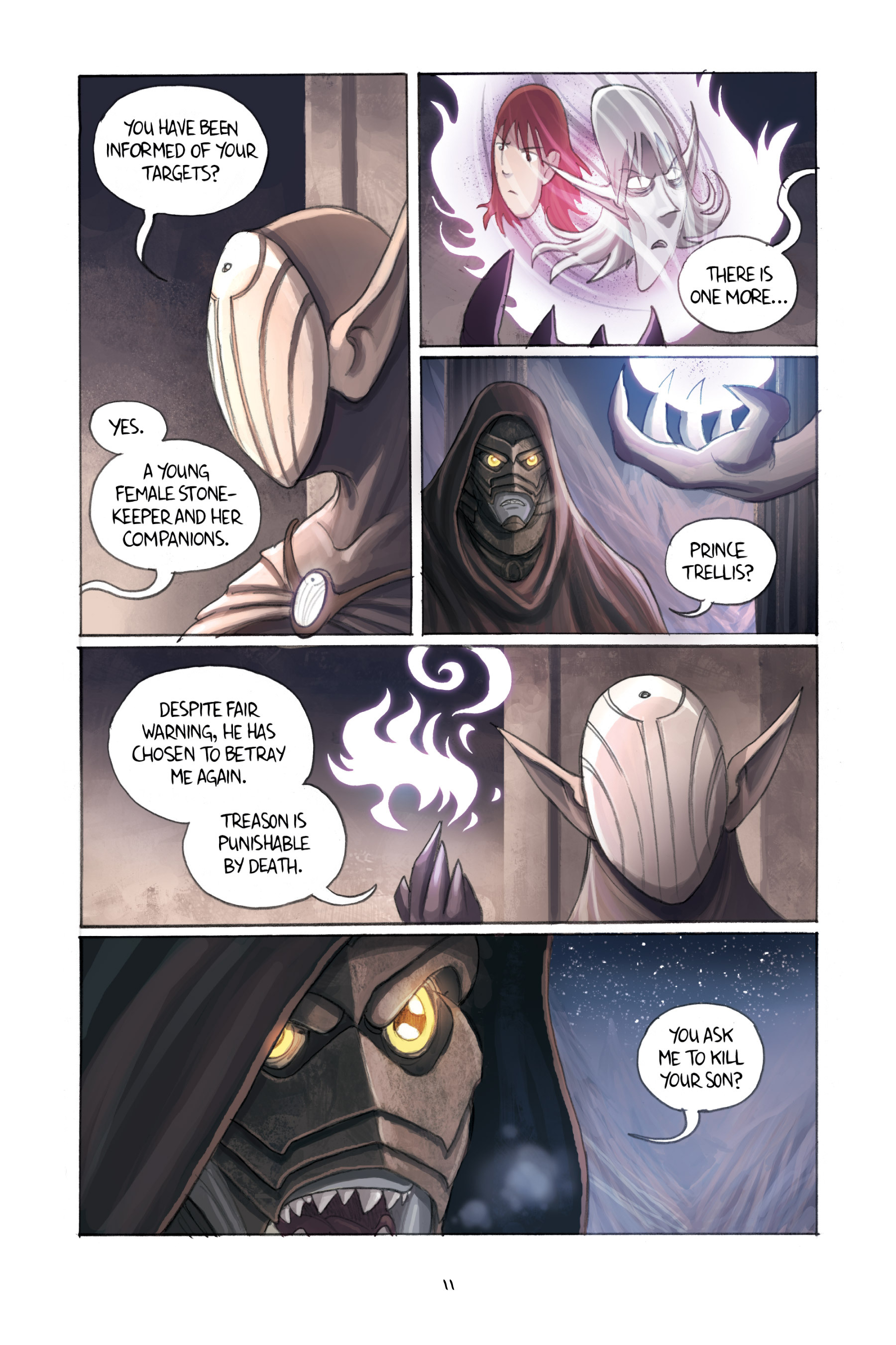 Read online Amulet comic -  Issue # TPB 3 (Part 1) - 13