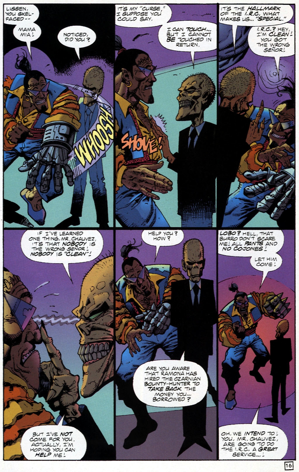 Read online Lobo: Death and Taxes comic -  Issue #2 - 17