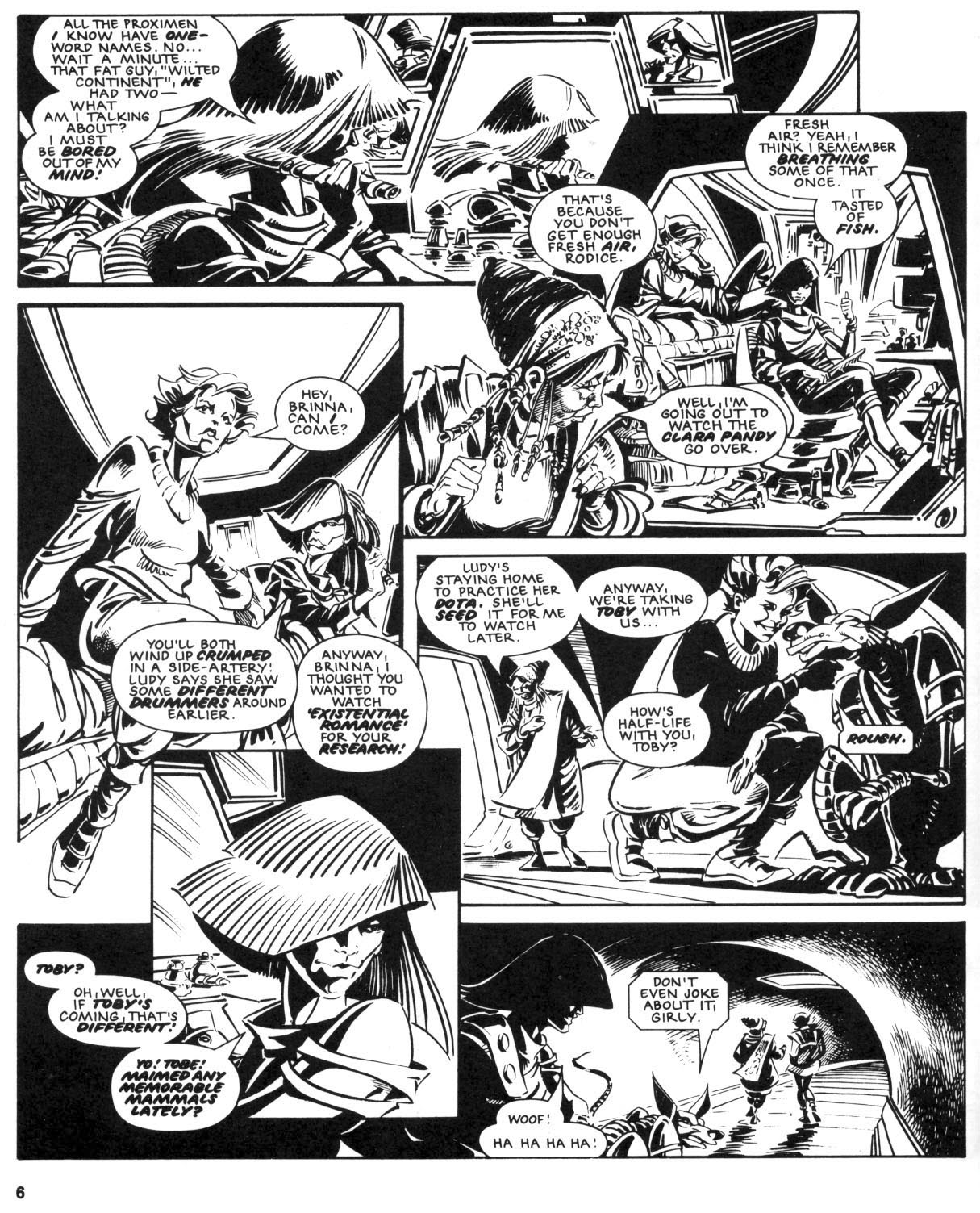 Read online The Ballad of Halo Jones (1986) comic -  Issue #1 - 4