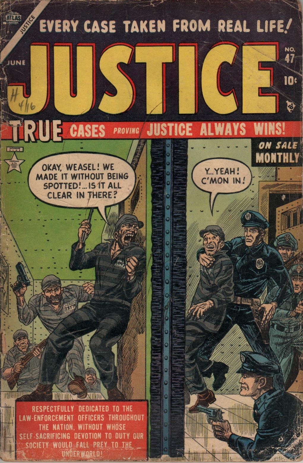 Read online Justice (1947) comic -  Issue #47 - 1