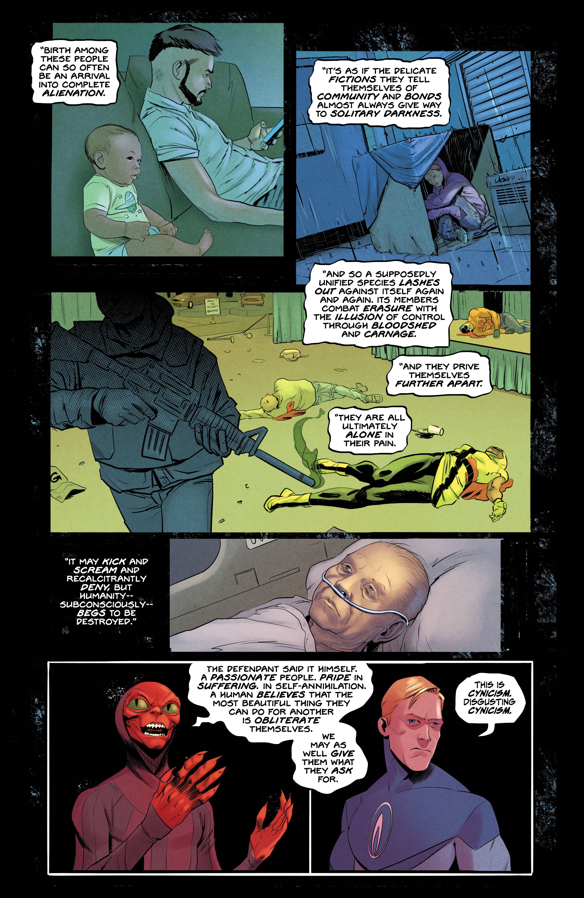 Read online The Blue Flame comic -  Issue #5 - 11