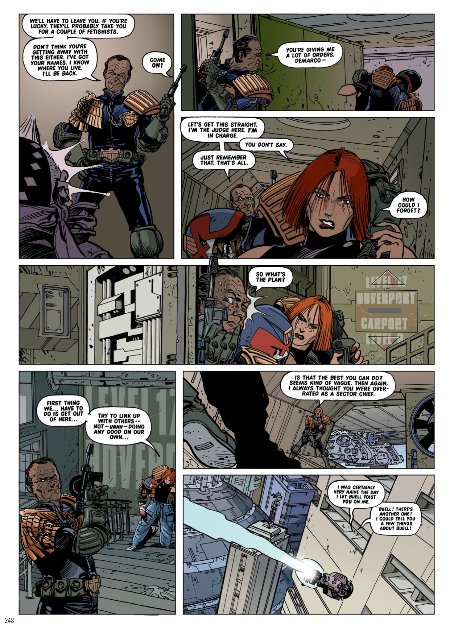 Read online Judge Dredd: The Complete Case Files comic -  Issue # TPB 30 - 250