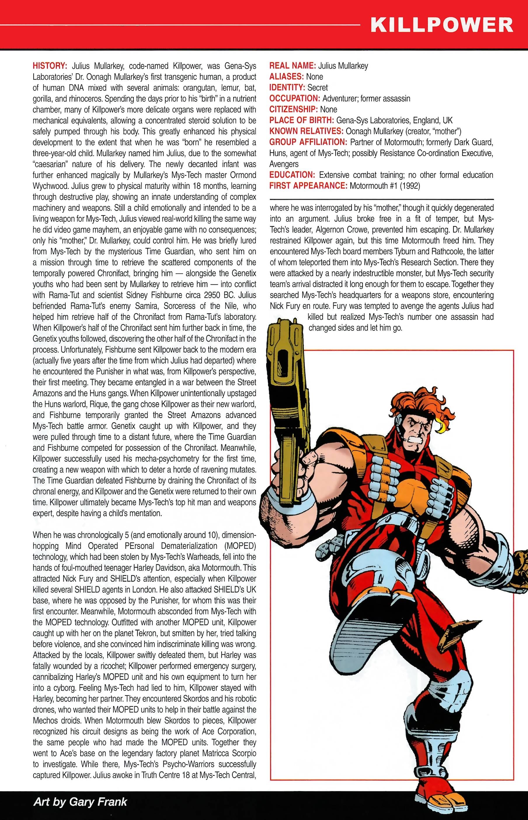 Read online Official Handbook of the Marvel Universe A to Z comic -  Issue # TPB 6 (Part 1) - 83