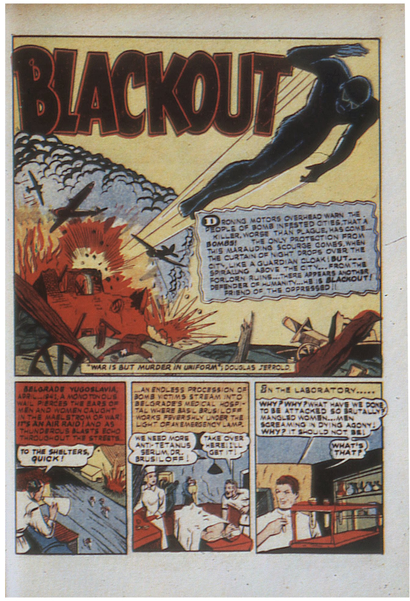 Read online Captain Battle Comics comic -  Issue #1 - 57
