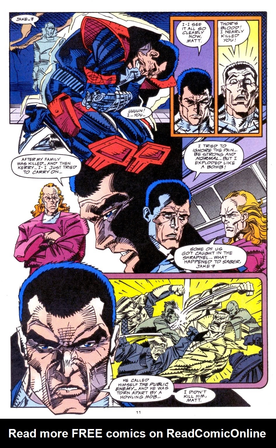 Read online Punisher 2099 comic -  Issue #18 - 9