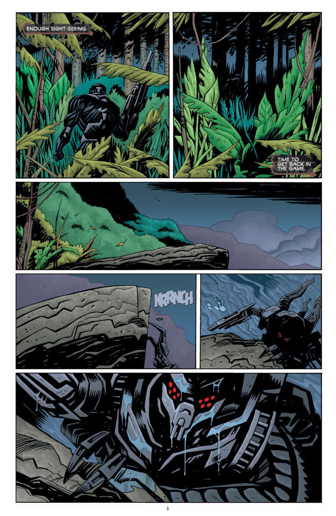 Read online Crysis comic -  Issue #1 - 6