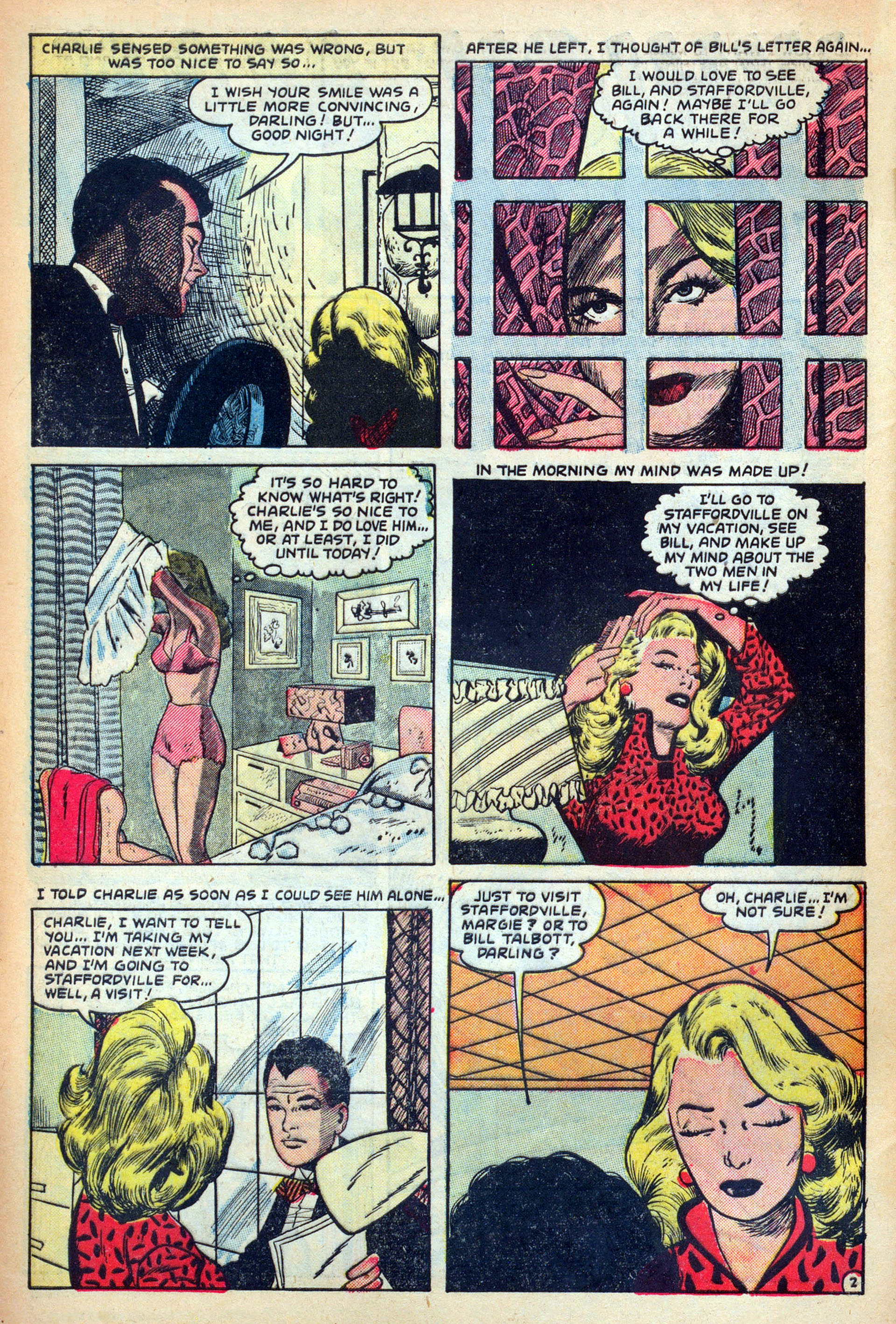 Read online Secret Story Romances comic -  Issue #7 - 4