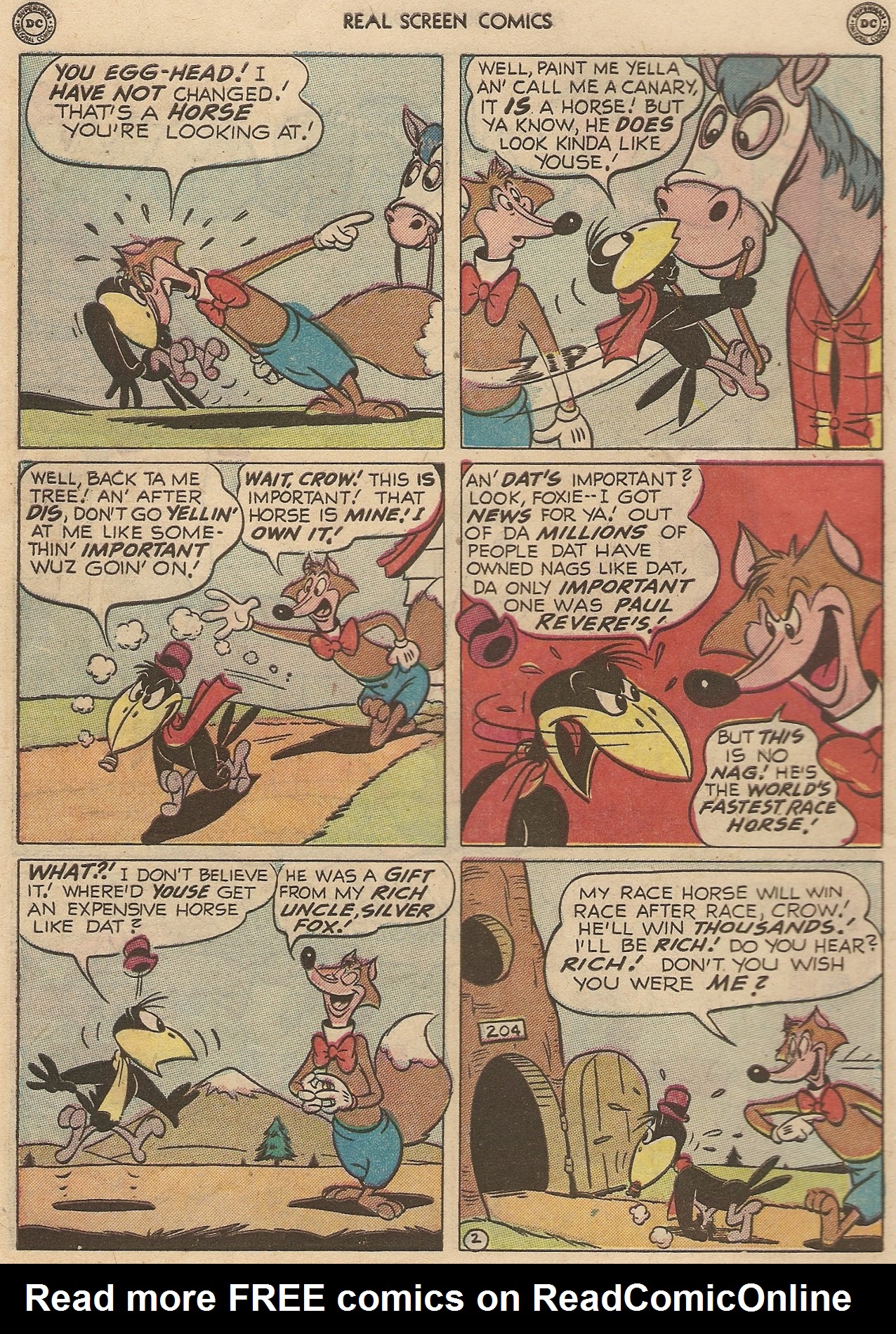 Read online Real Screen Comics comic -  Issue #36 - 42