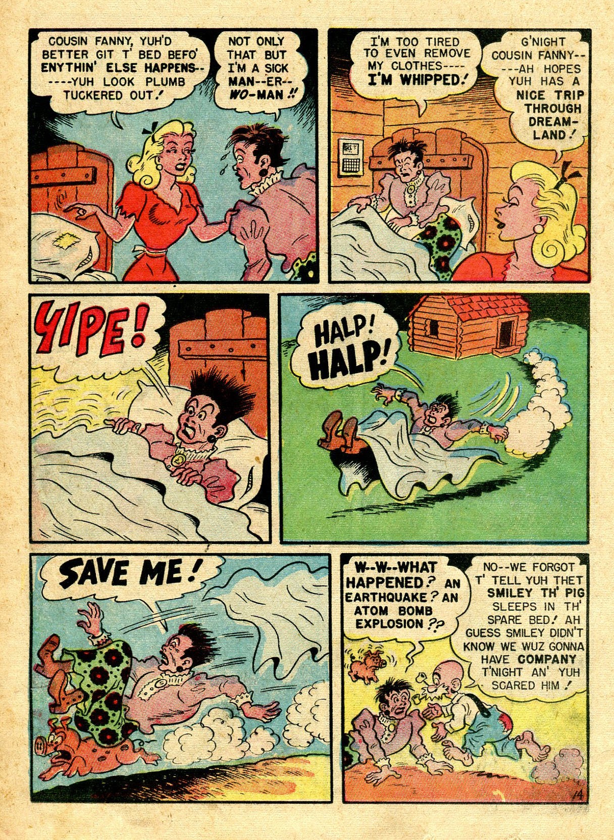 Read online Babe (1948) comic -  Issue #8 - 16
