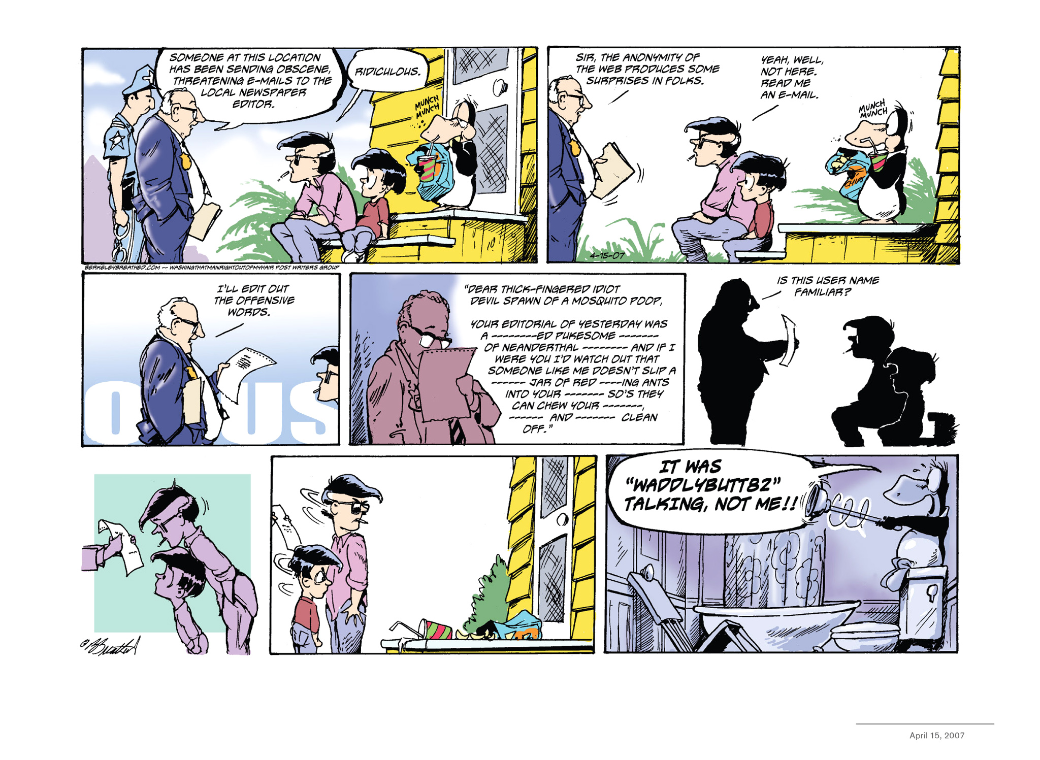 Read online Opus Complete Sunday Strips From 2003-2008 comic -  Issue # TPB (Part 2) - 84