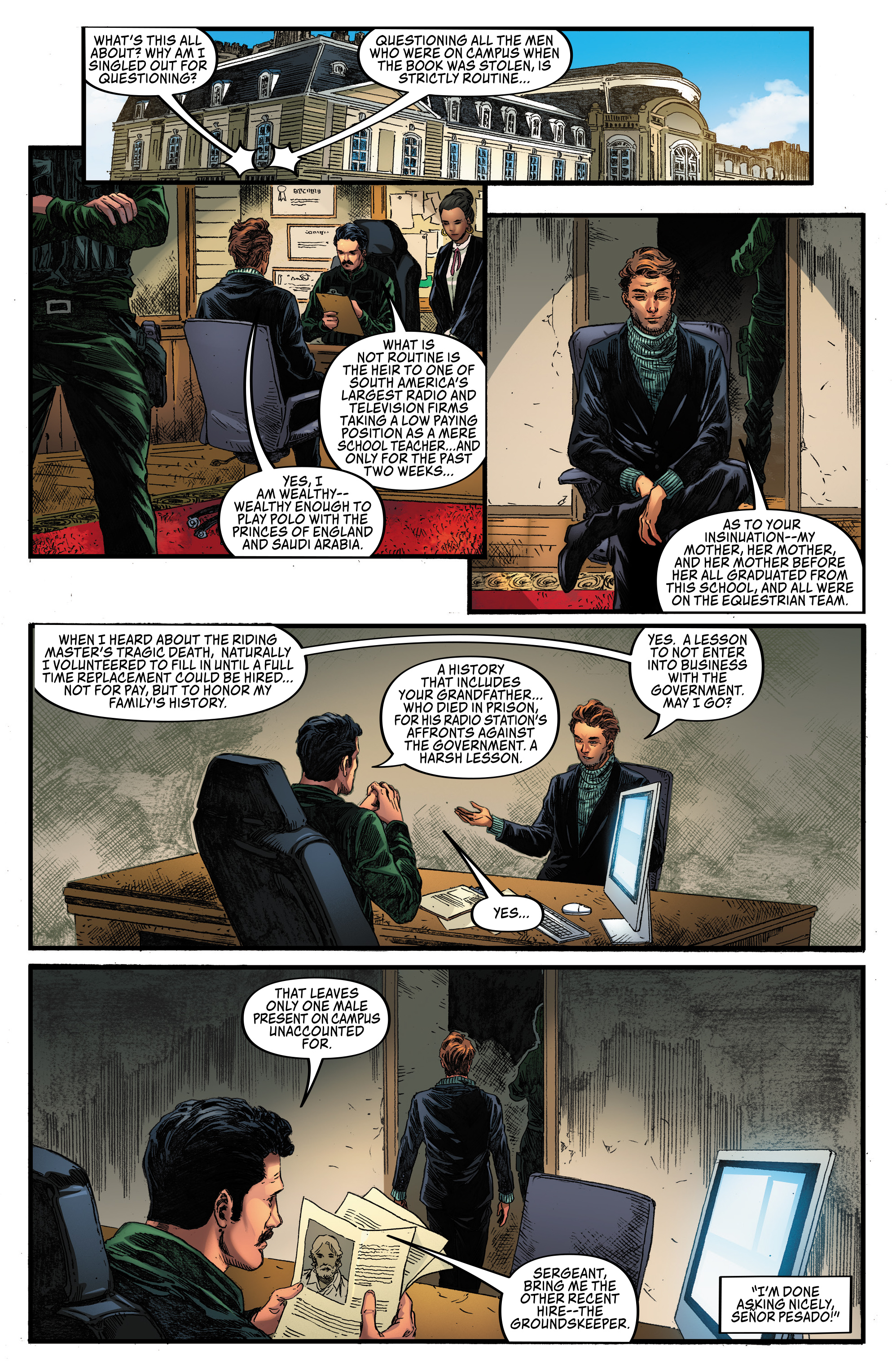 Read online Sheena Queen of the Jungle: Fatal Exams comic -  Issue #3 - 25
